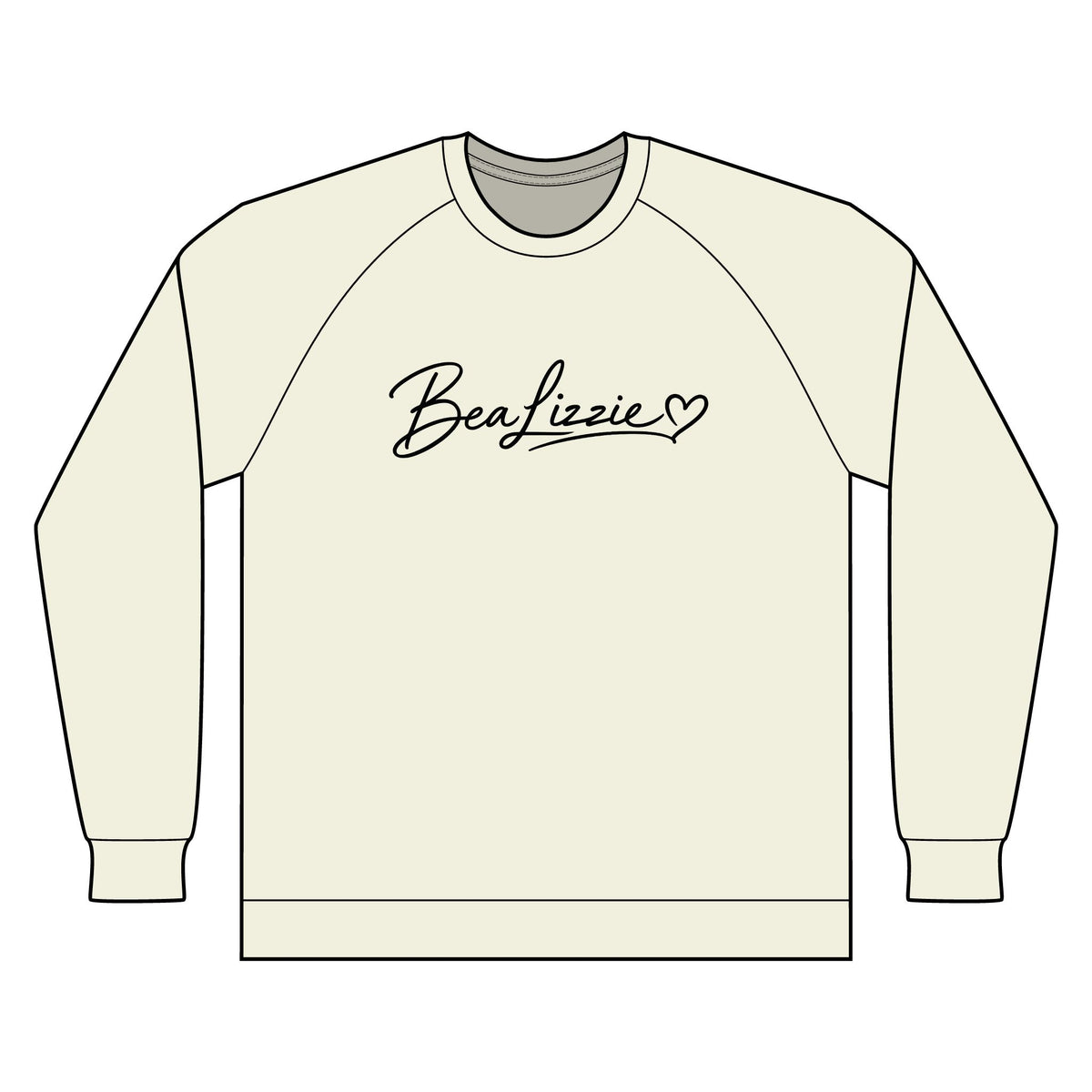 BeaLizzie Heart Crewneck Sweatshirt