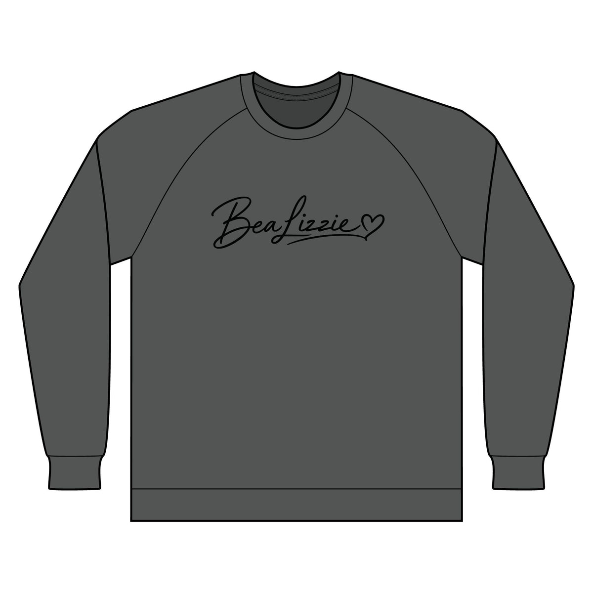 BeaLizzie Heart Crewneck Sweatshirt