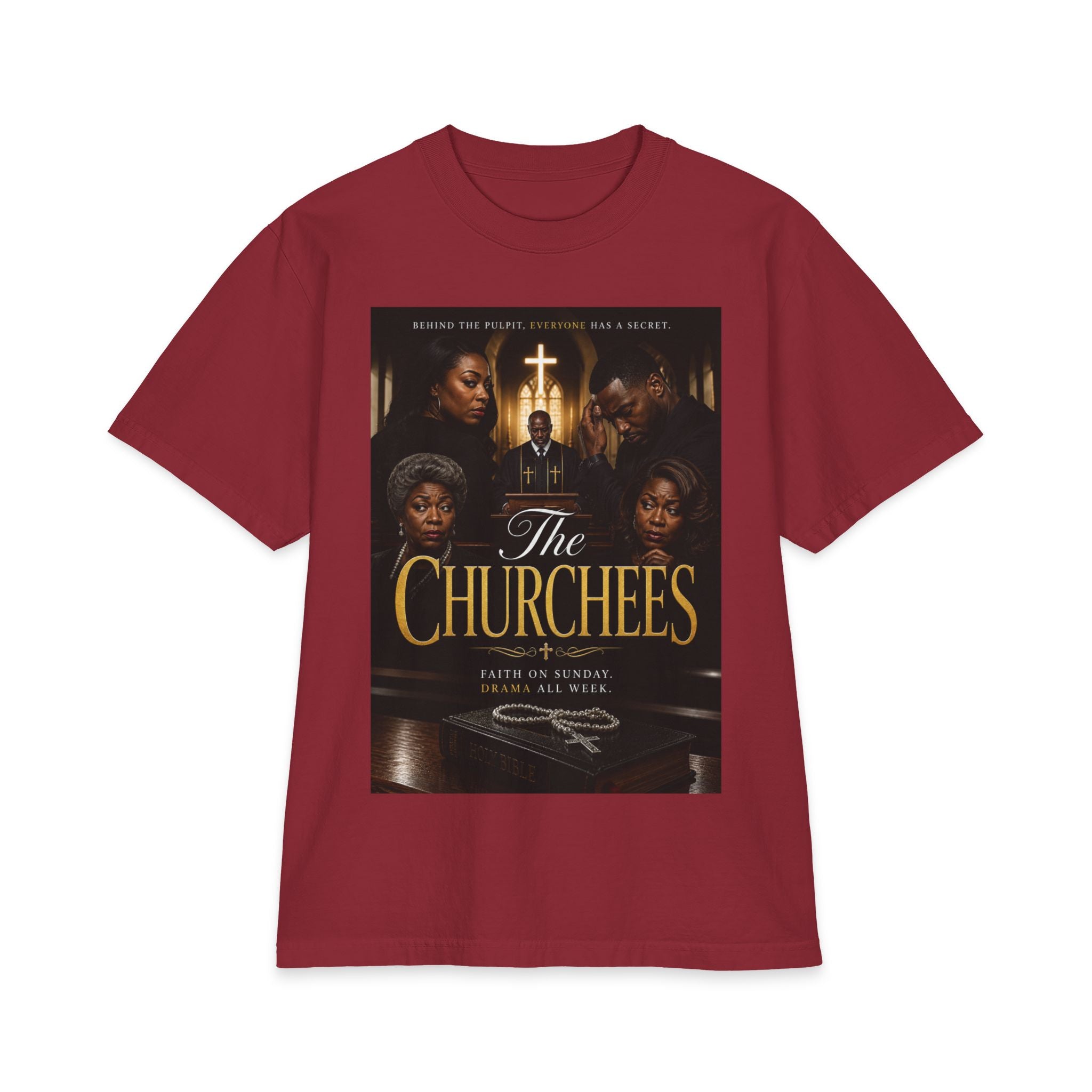 The Churchees Graphic T-Shirt — Vintage Gospel Poster Tee