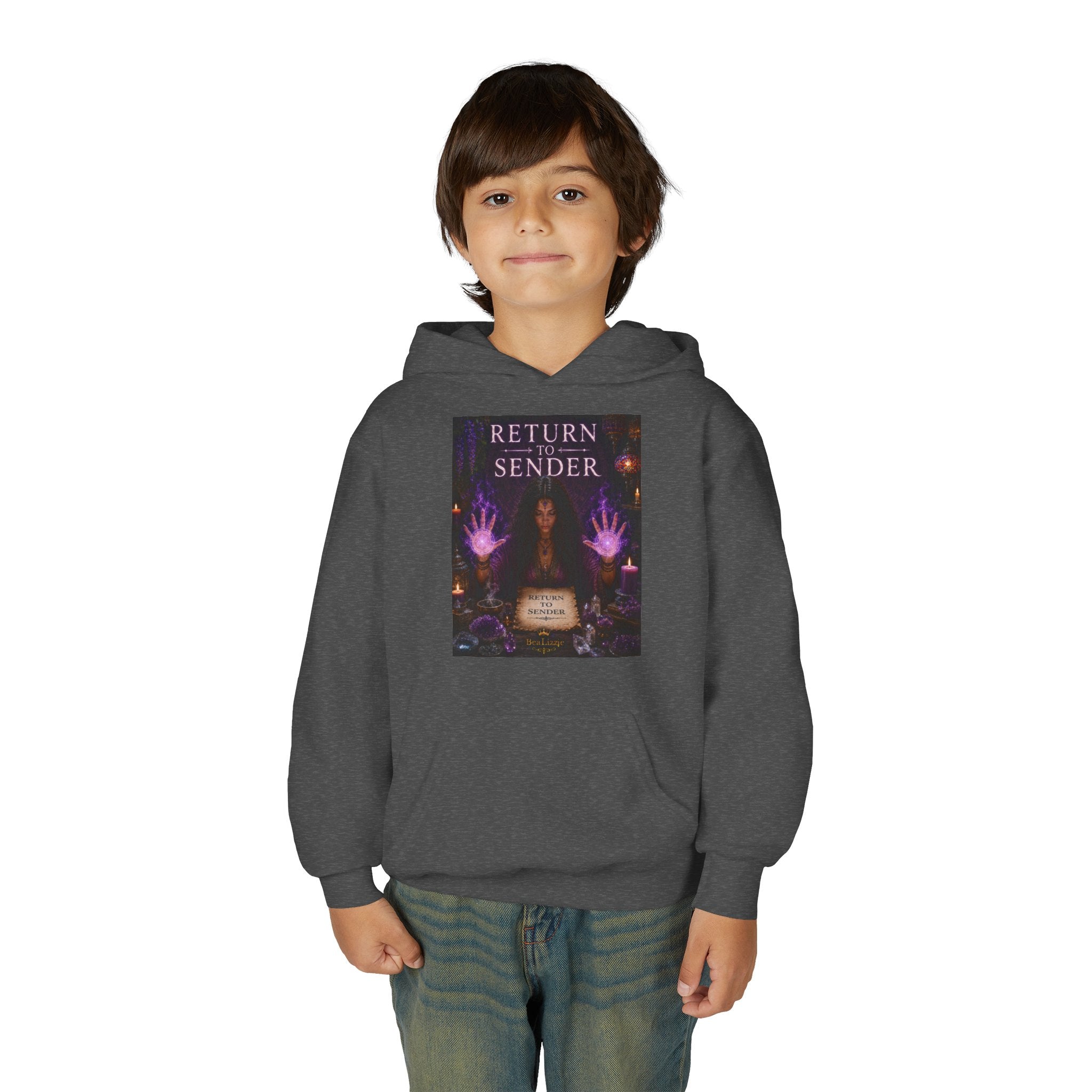 Sweat à capuche enfant « Retour à l'expéditeur »
