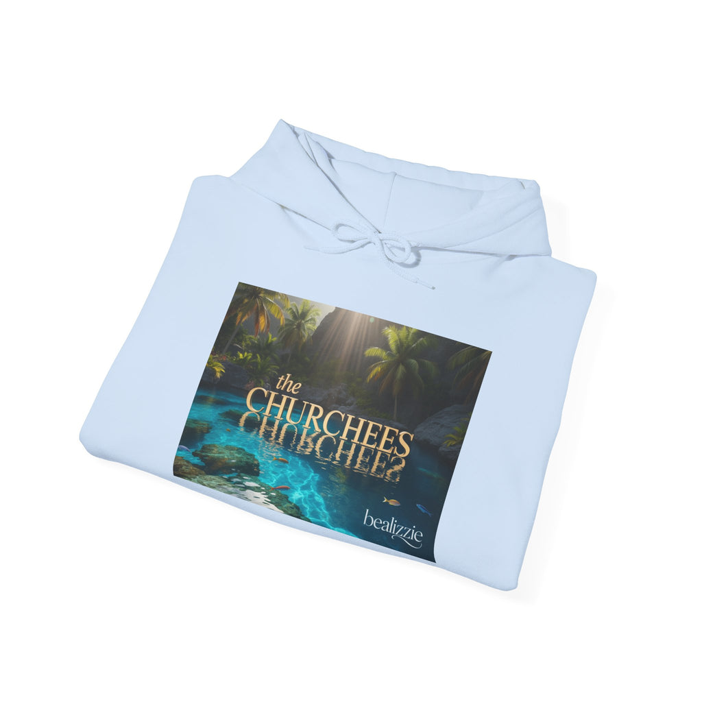 Sweat à capuche — Sweat à capuche graphique The Churchbees Tropical Night