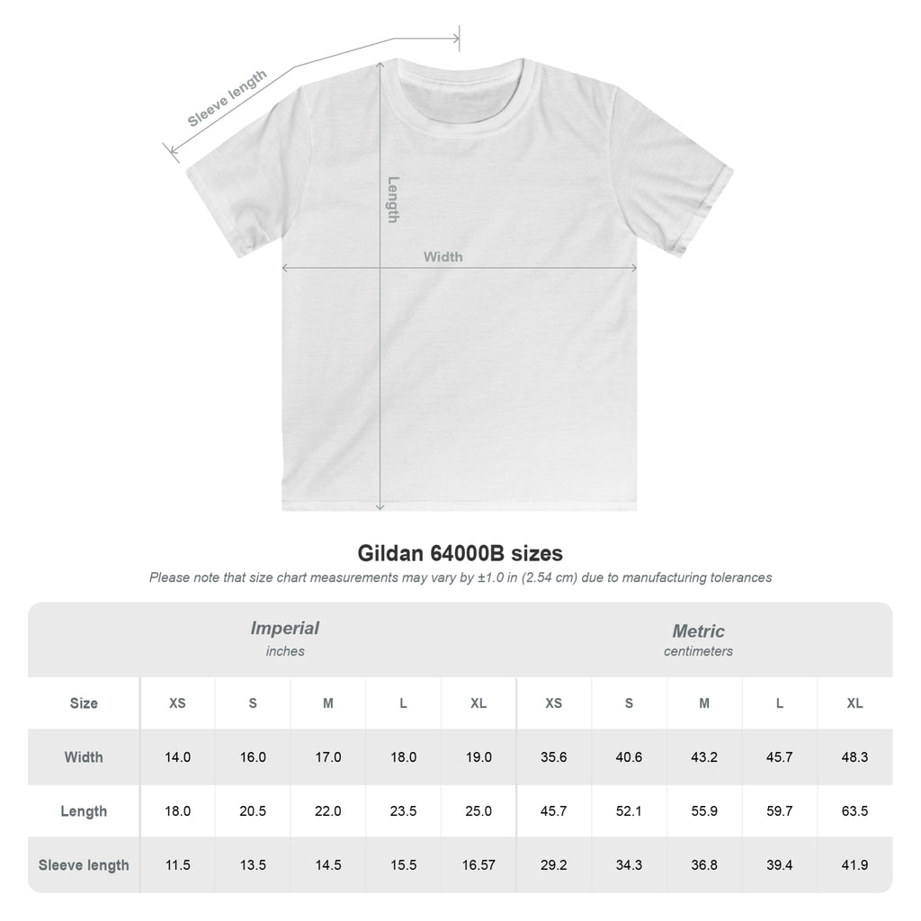 T-shirt enfant — Logo « The Churchees » Tropical (Fleurs hawaïennes)