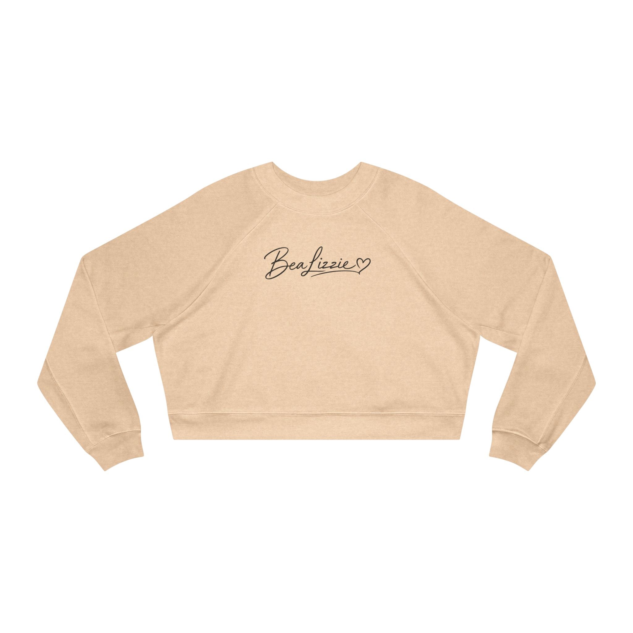 Cropped Pullover  'BeaLizzie' Fleece Sweatshirt