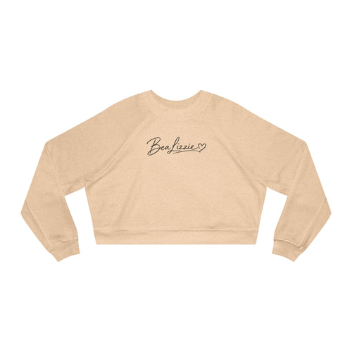 Cropped Pullover  'BeaLizzie' Fleece Sweatshirt