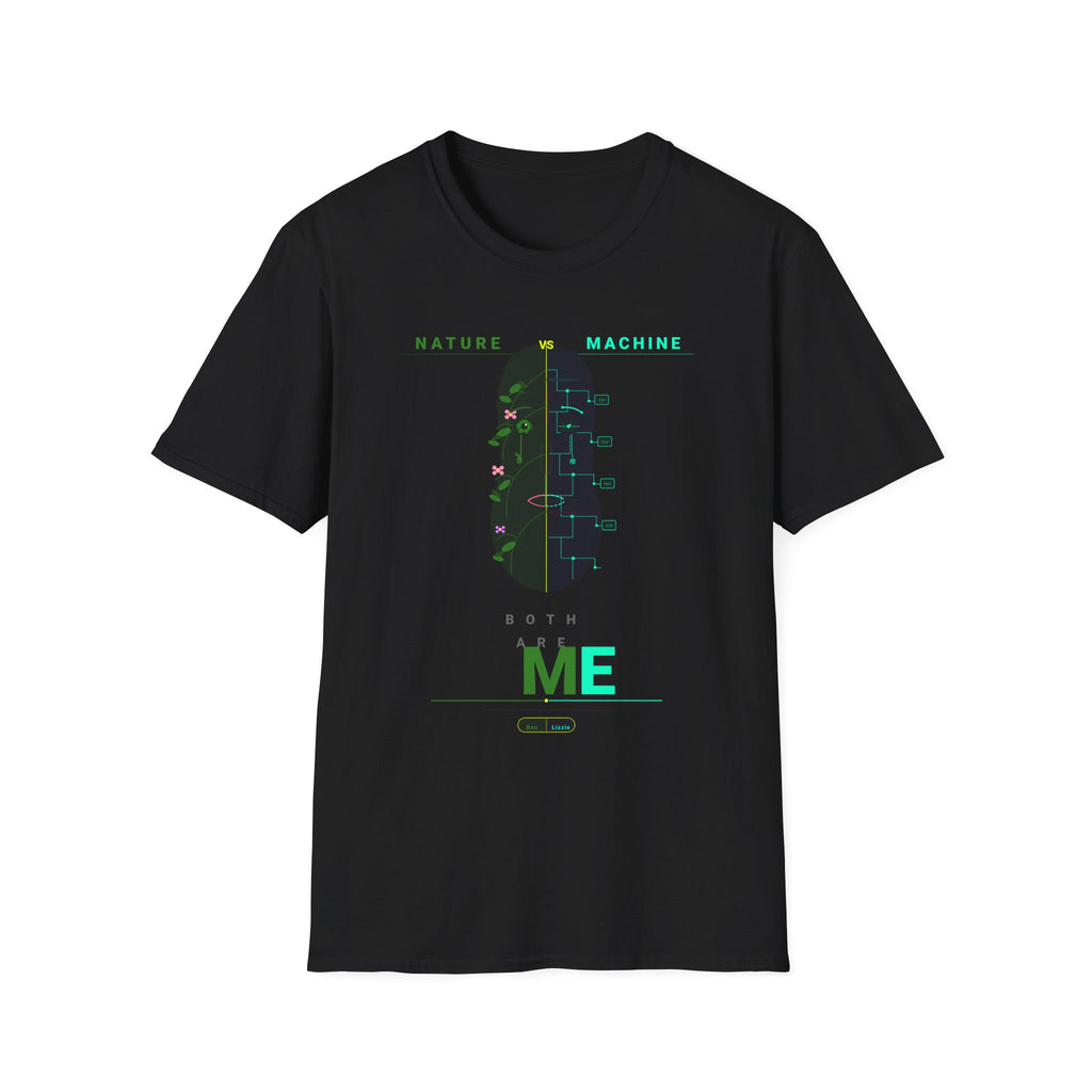 Nature Machine T-Shirt — Eco Tech Graphic Tee