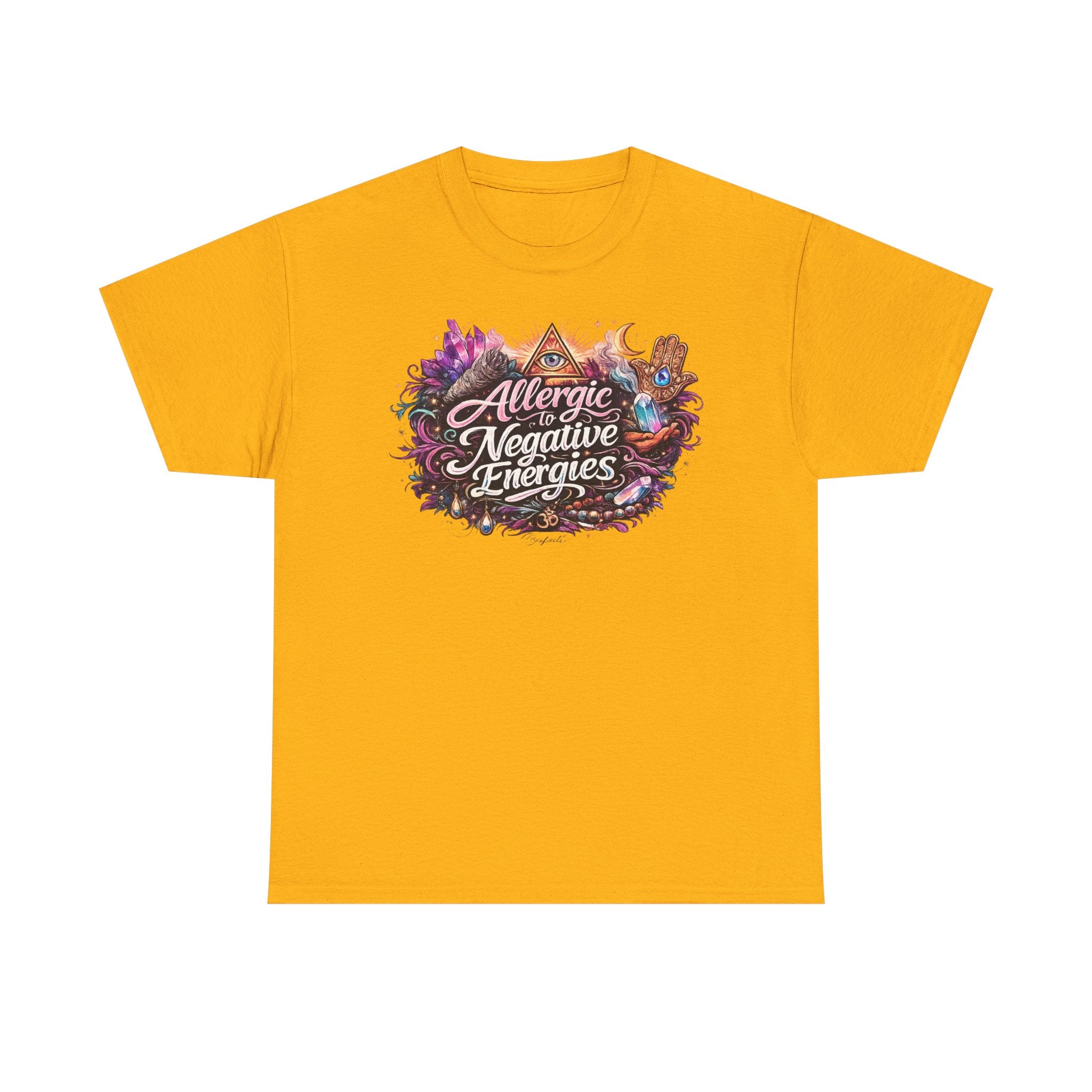 Allergic to Negative Energies T-Shirt — Positive Vibes Graphic Tee