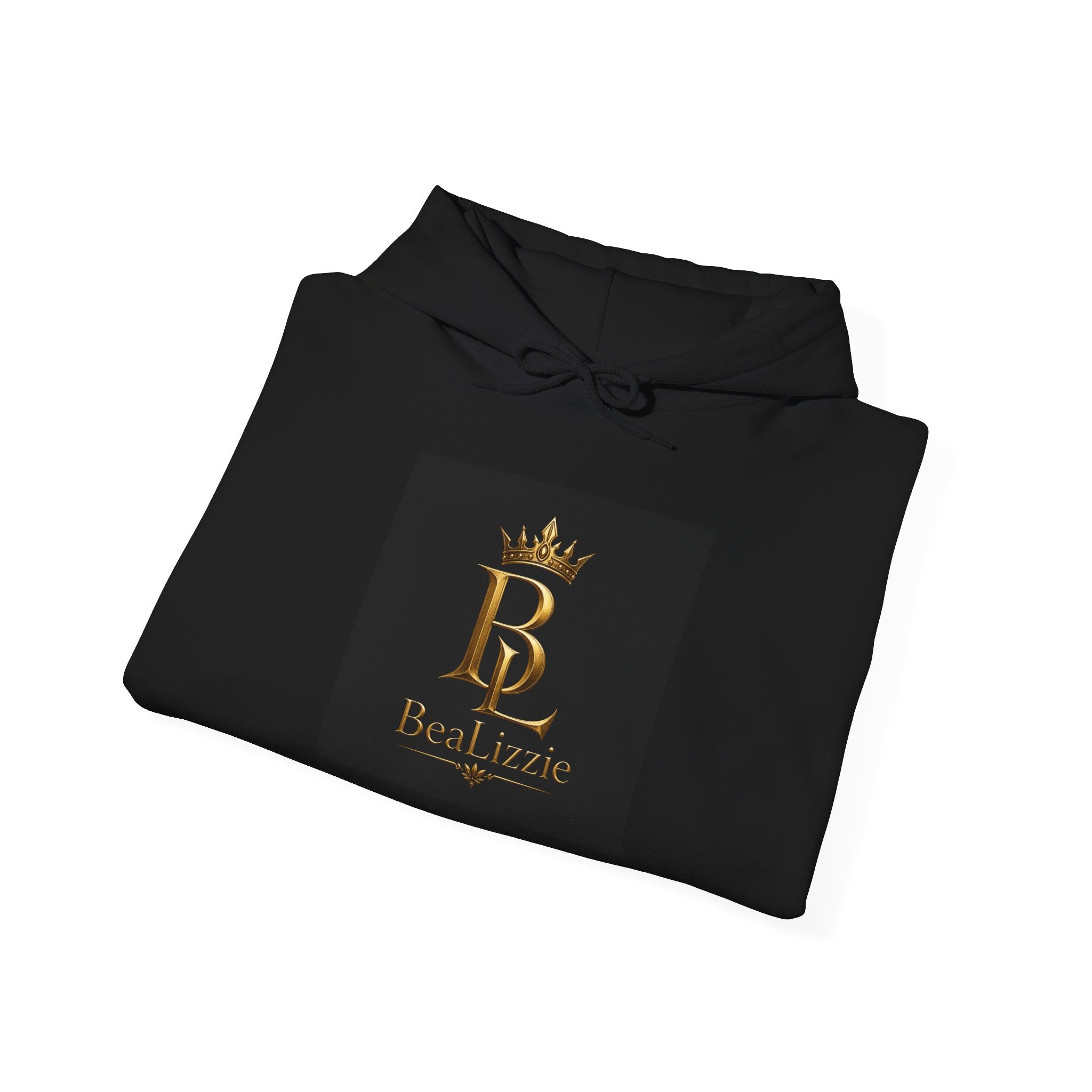 Royal B&L Logo Hoodie — Gold Crown Luxury Pullover