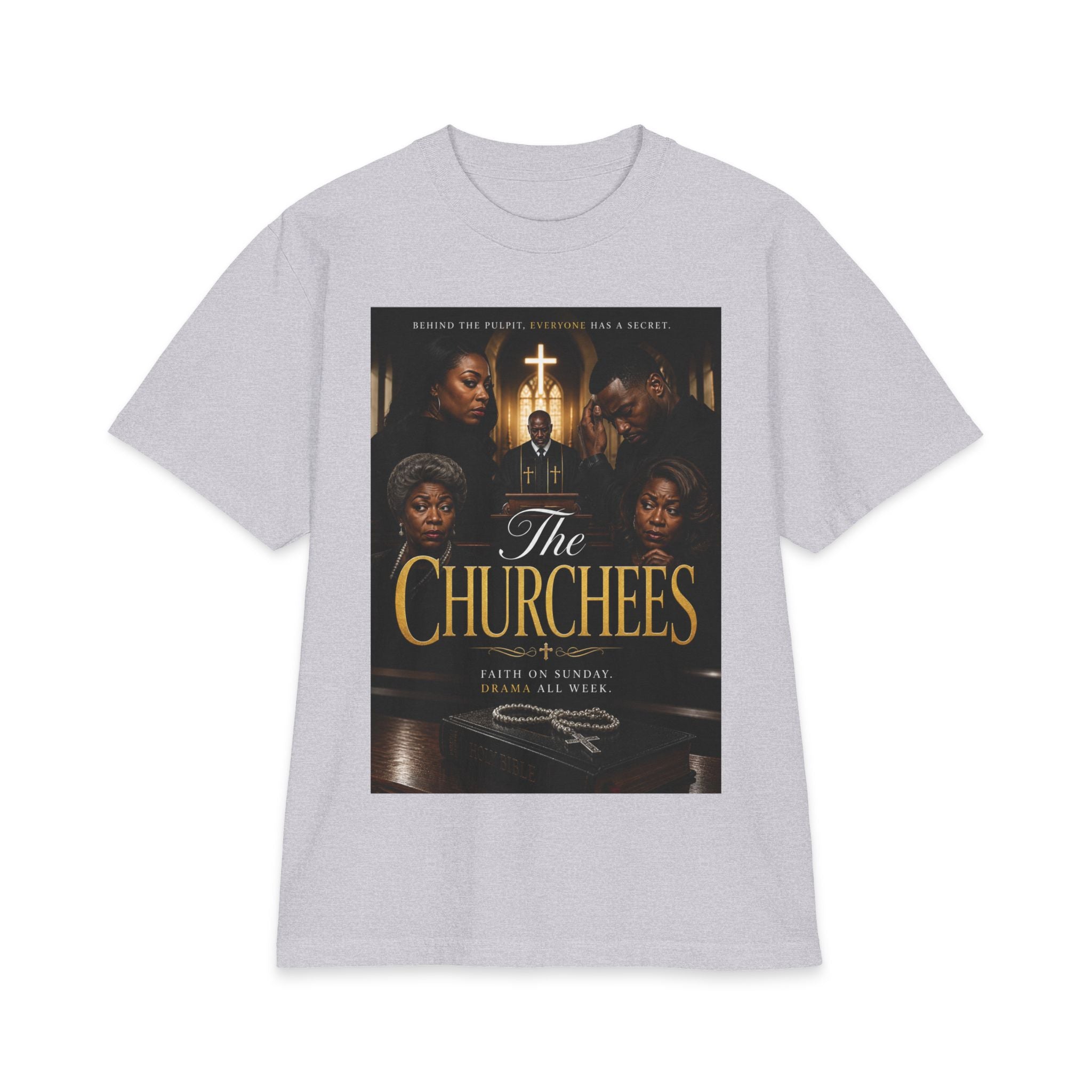 The Churchees Graphic T-Shirt — Vintage Gospel Poster Tee