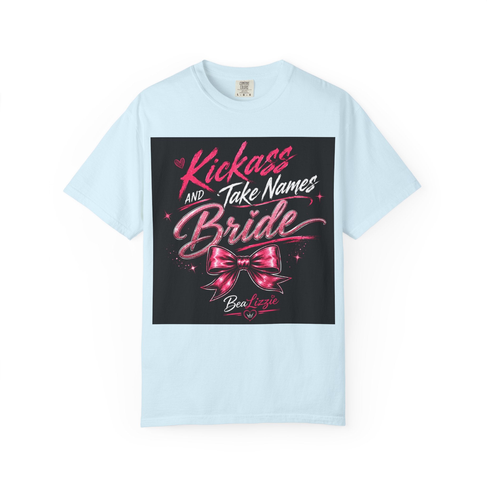 Bride 'Kick Ass and Take Names' Graphic Tee — Bachelorette Party Shirt