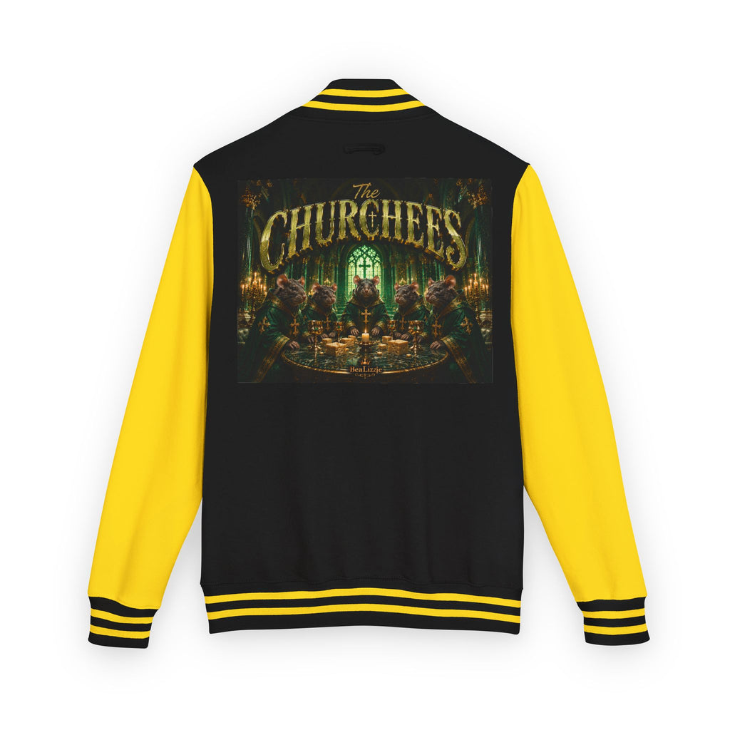 Letterman Jacket — The Churchers Band Logo Varsity Jacket