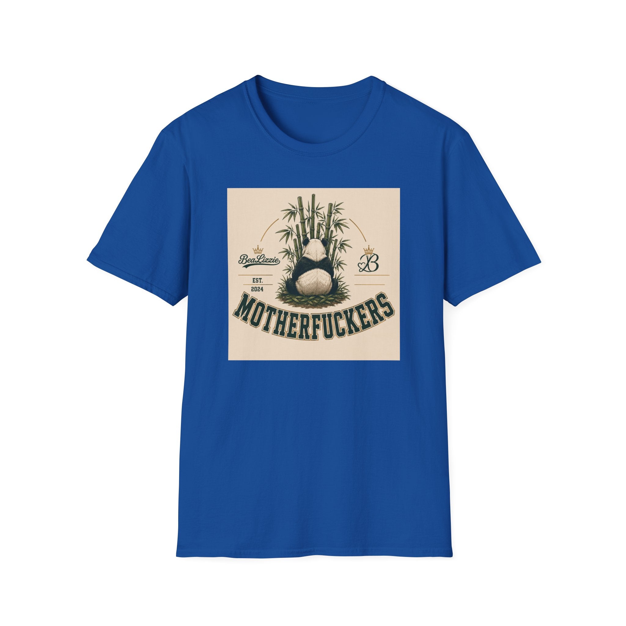 Panda Bamboo 'Motherfuckers' Graphic T-Shirt