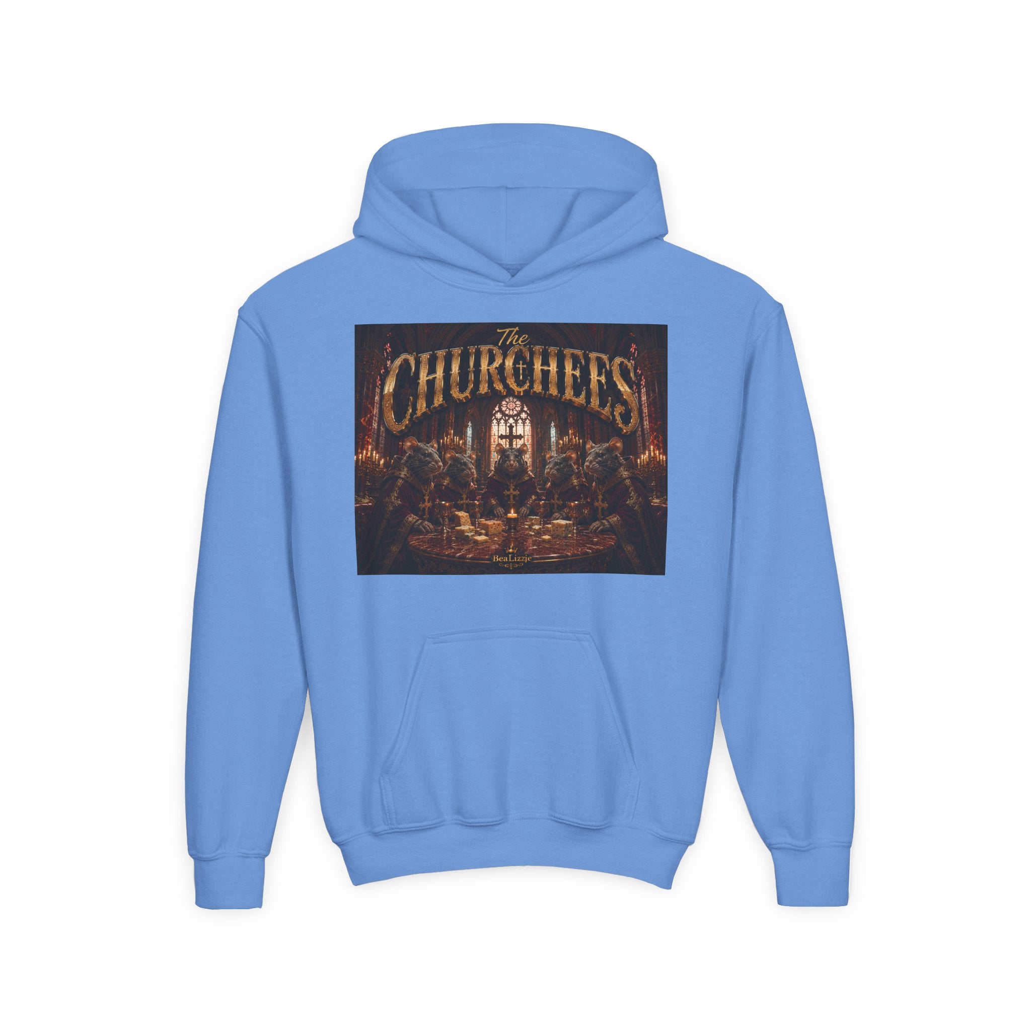 Sweat à capuche enfant — Motif « The Churches »