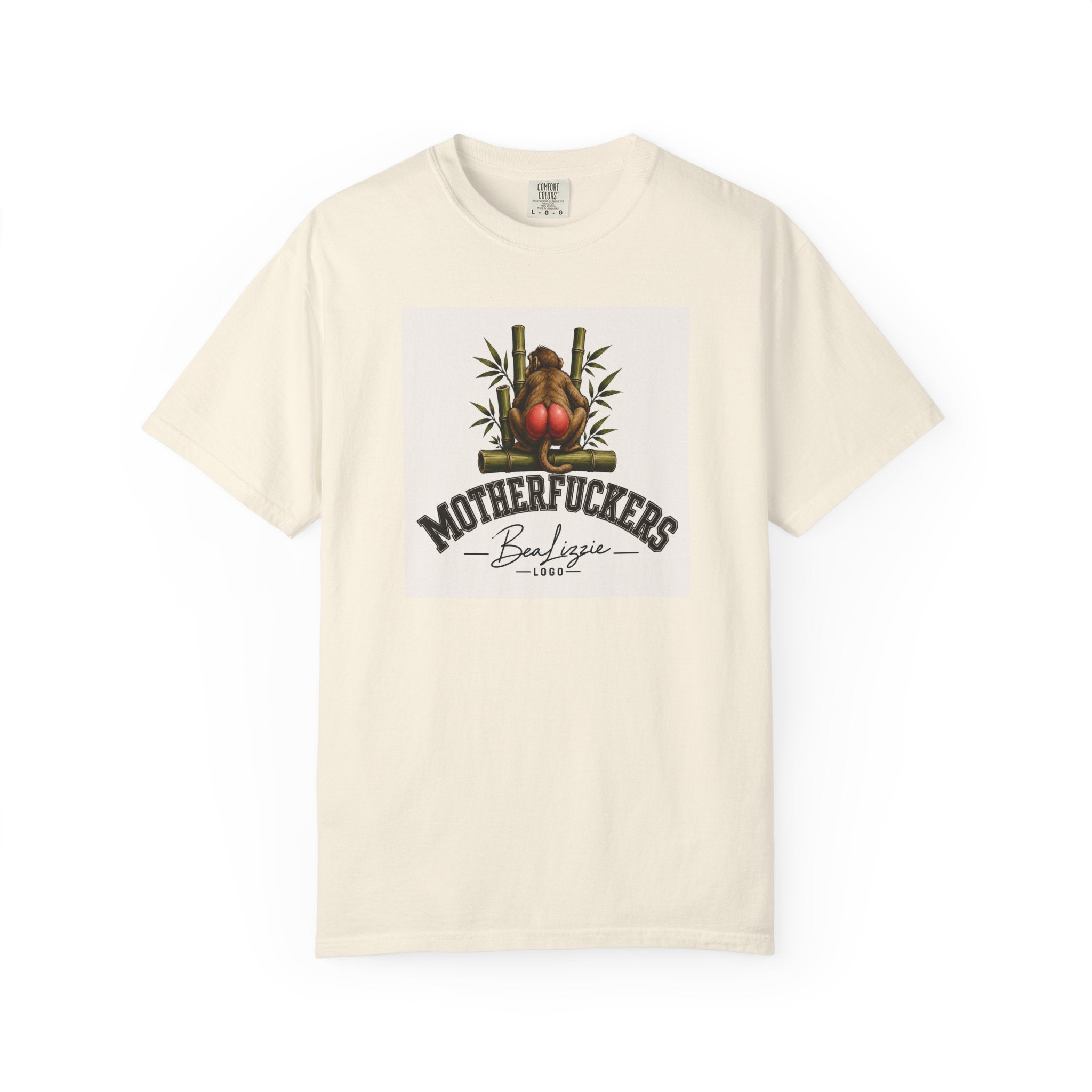Motherfuckers Buddha Graphic T-Shirt — Retro Buddha & Bamboo Illustration Tee