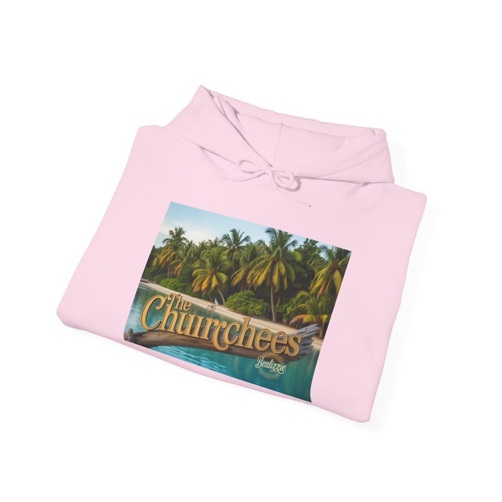 Sweat à capuche Churrchees Tropical Palm — Sweat-shirt rétro motif plage