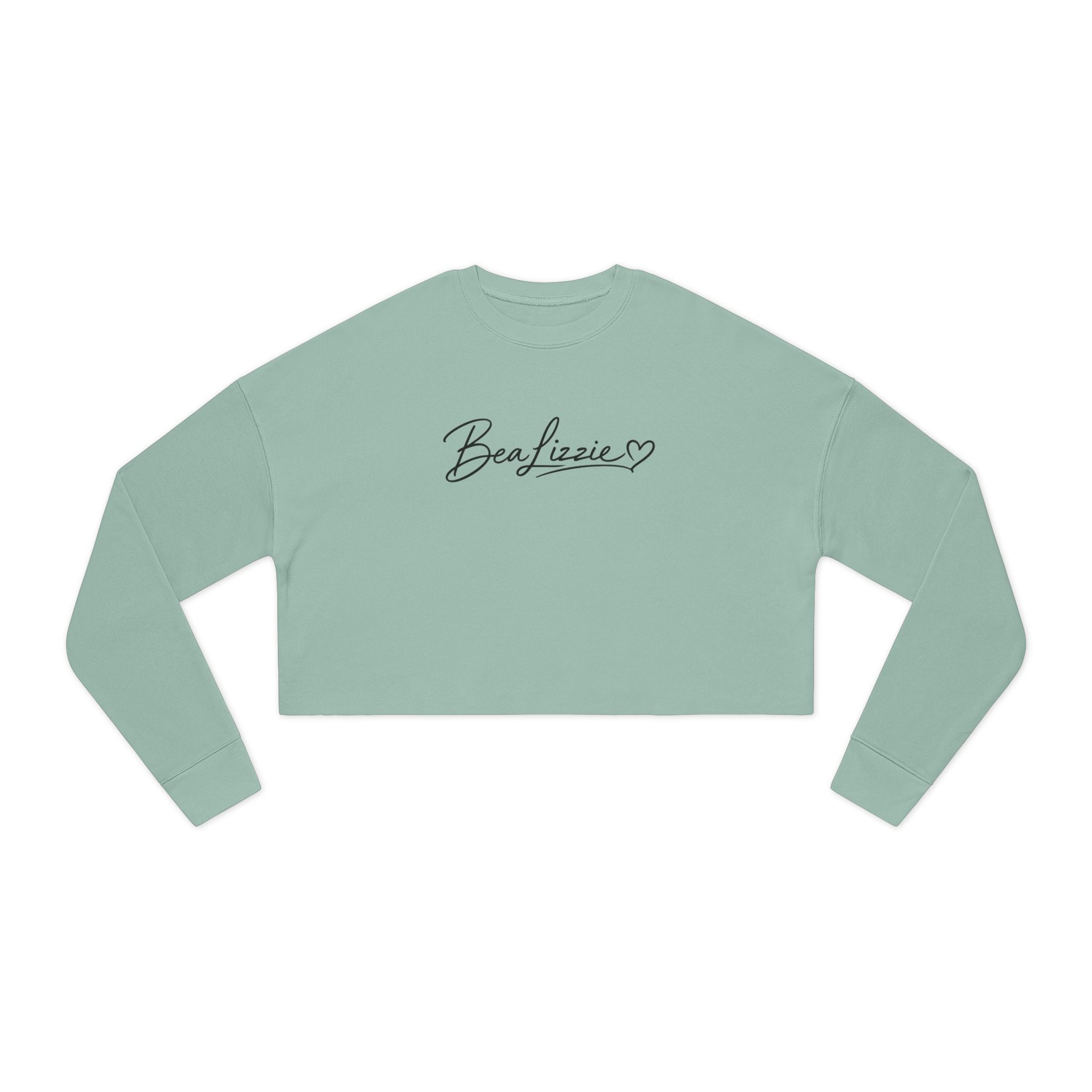 Cropped Sweatshirt  'BeaLizzie'  Heart Crop Top