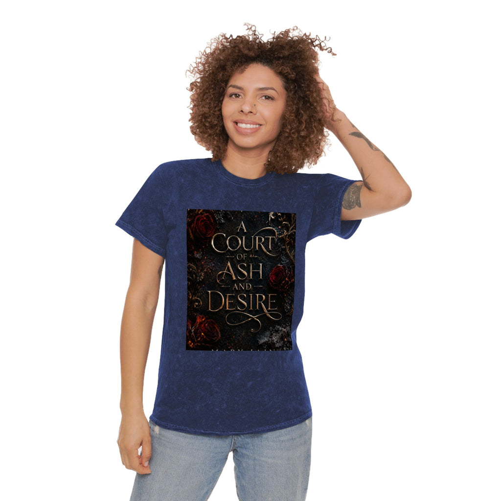 T-shirt délavé A Court of Ash and Desire