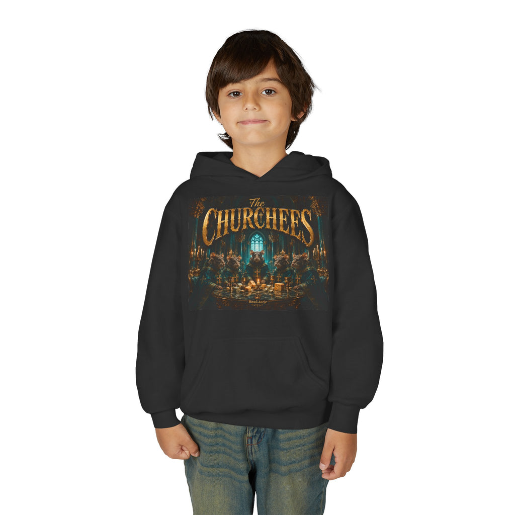 Sweat à capuche enfant - « The Churchees »