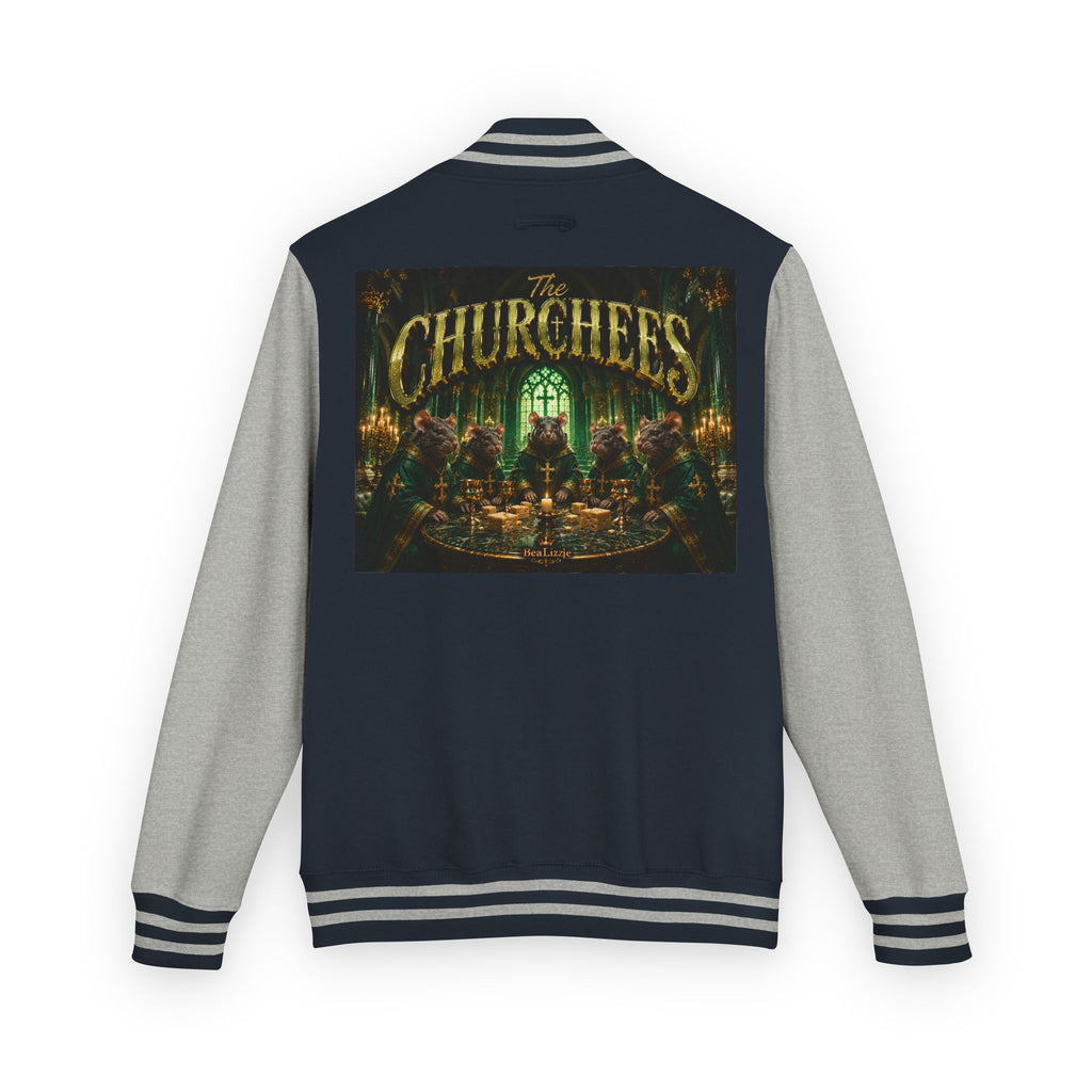 Letterman Jacket — The Churchers Band Logo Varsity Jacket