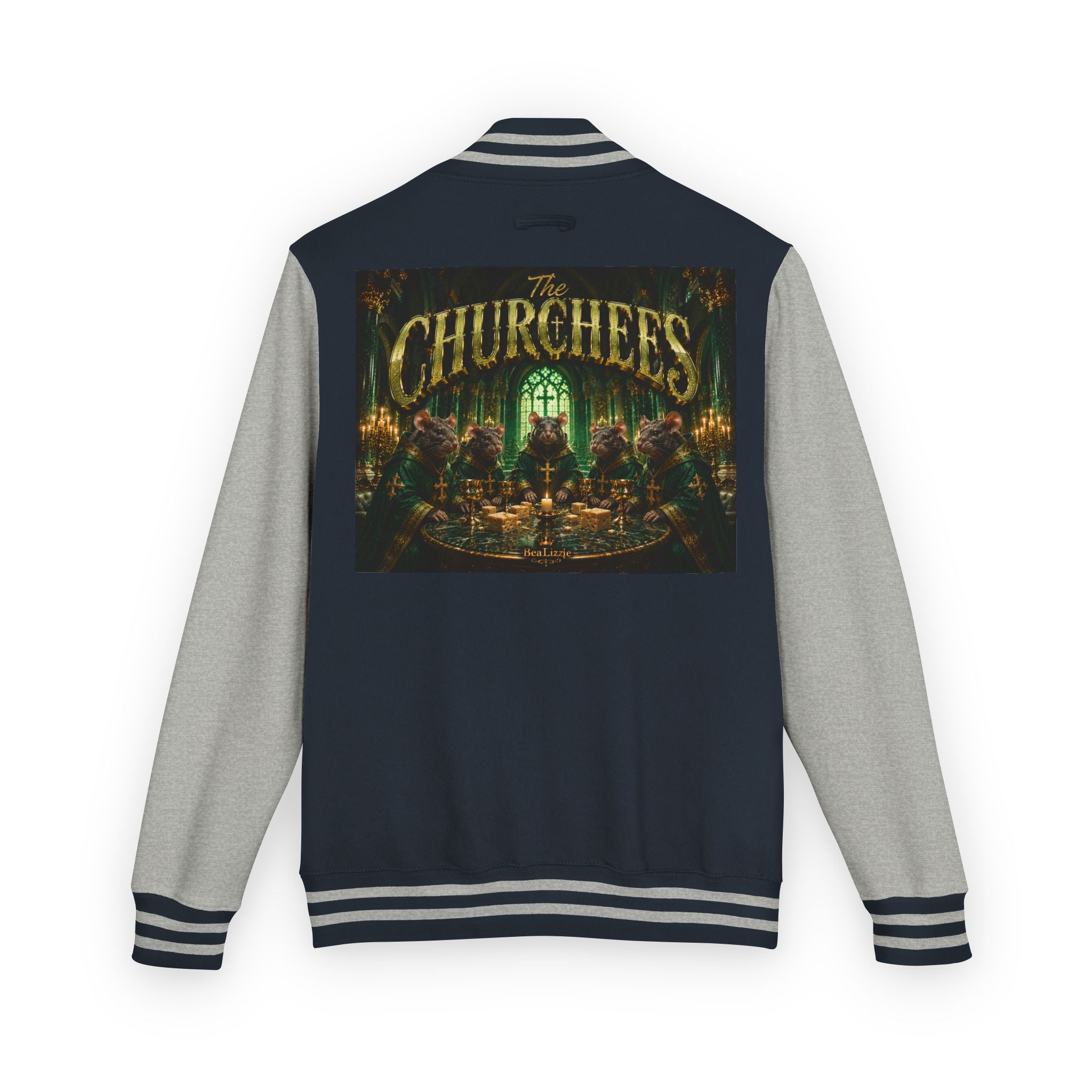 Letterman Jacket — The Churchers Band Logo Varsity Jacket