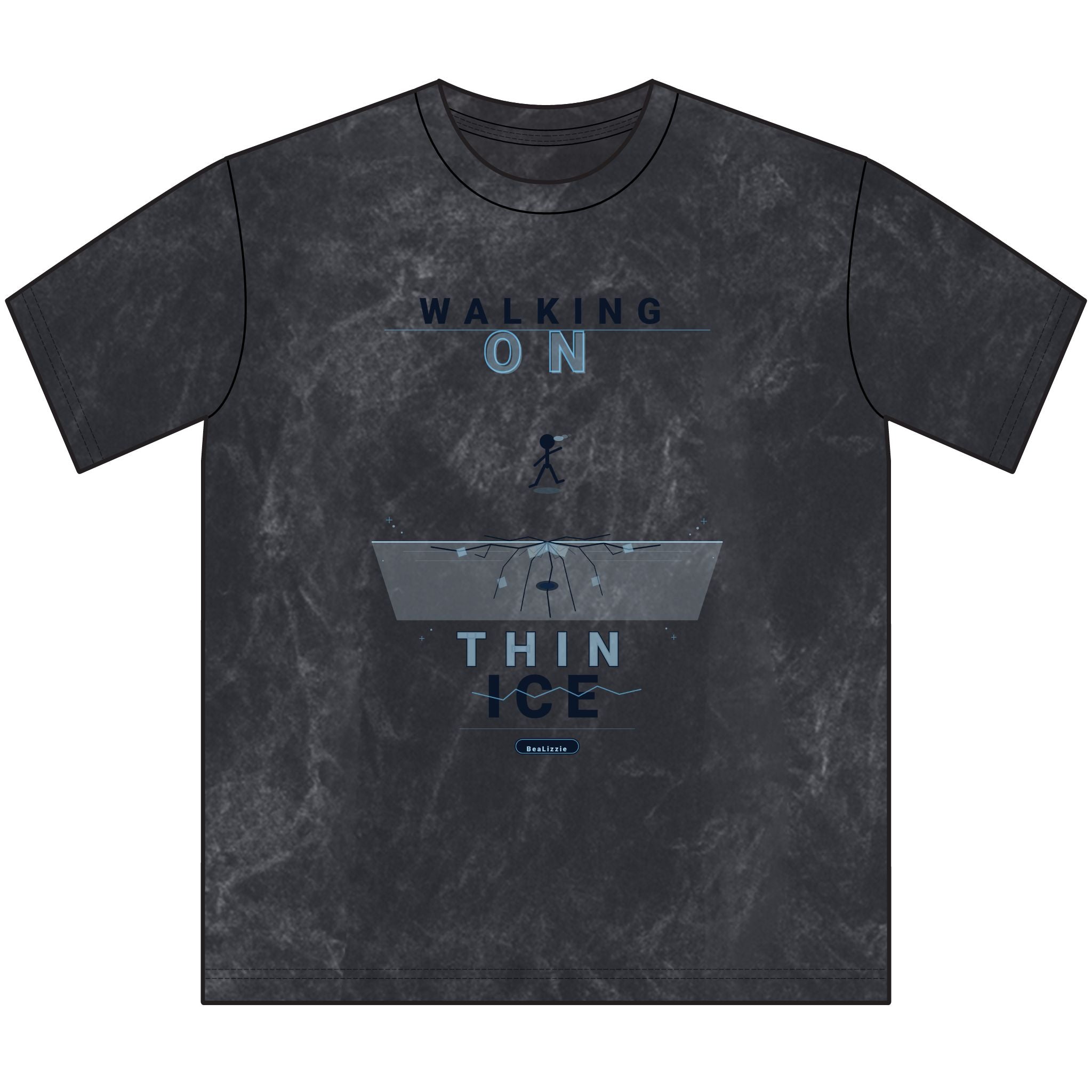 Walking on Thin Ice Vintage Crewneck Tee