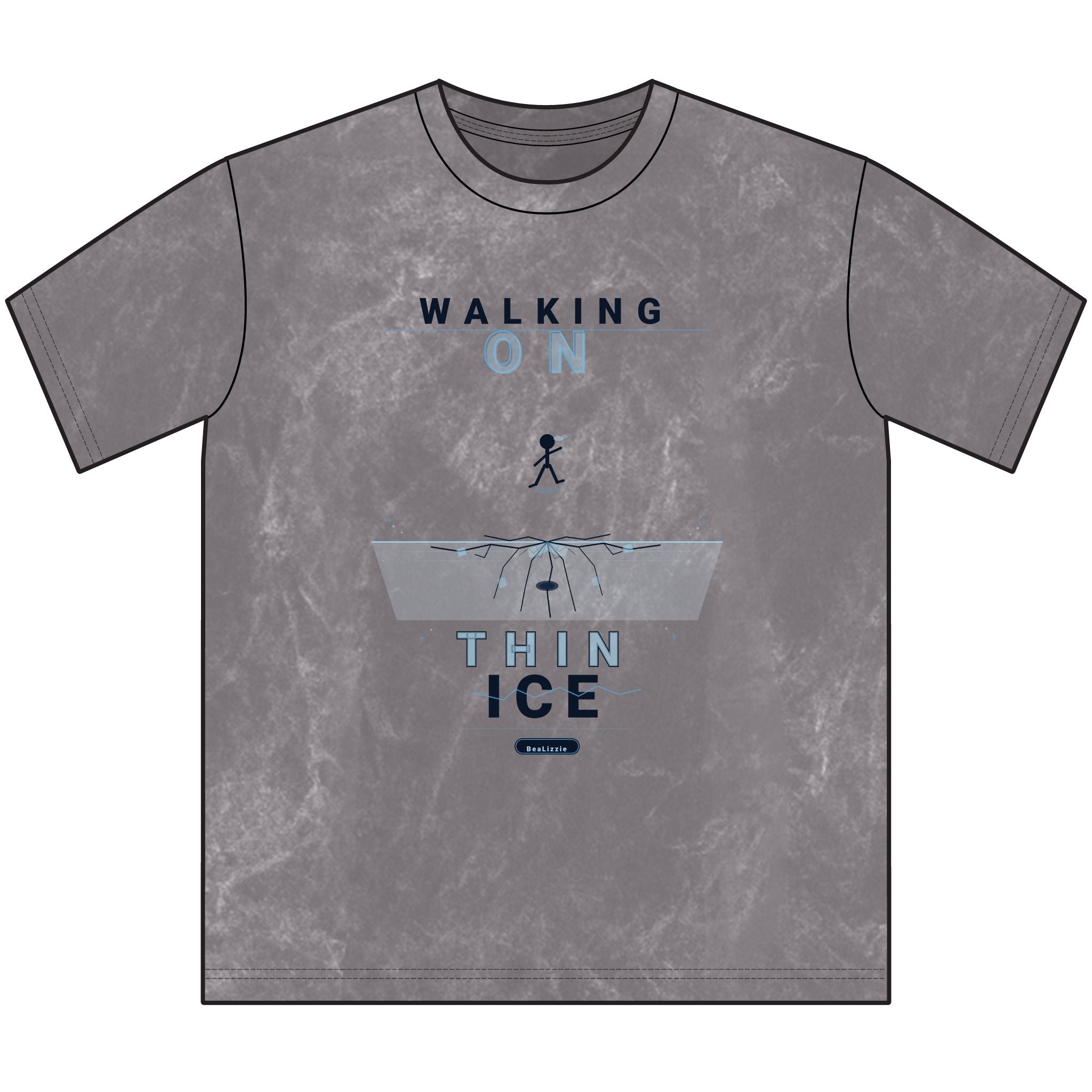 Walking on Thin Ice Vintage Crewneck Tee