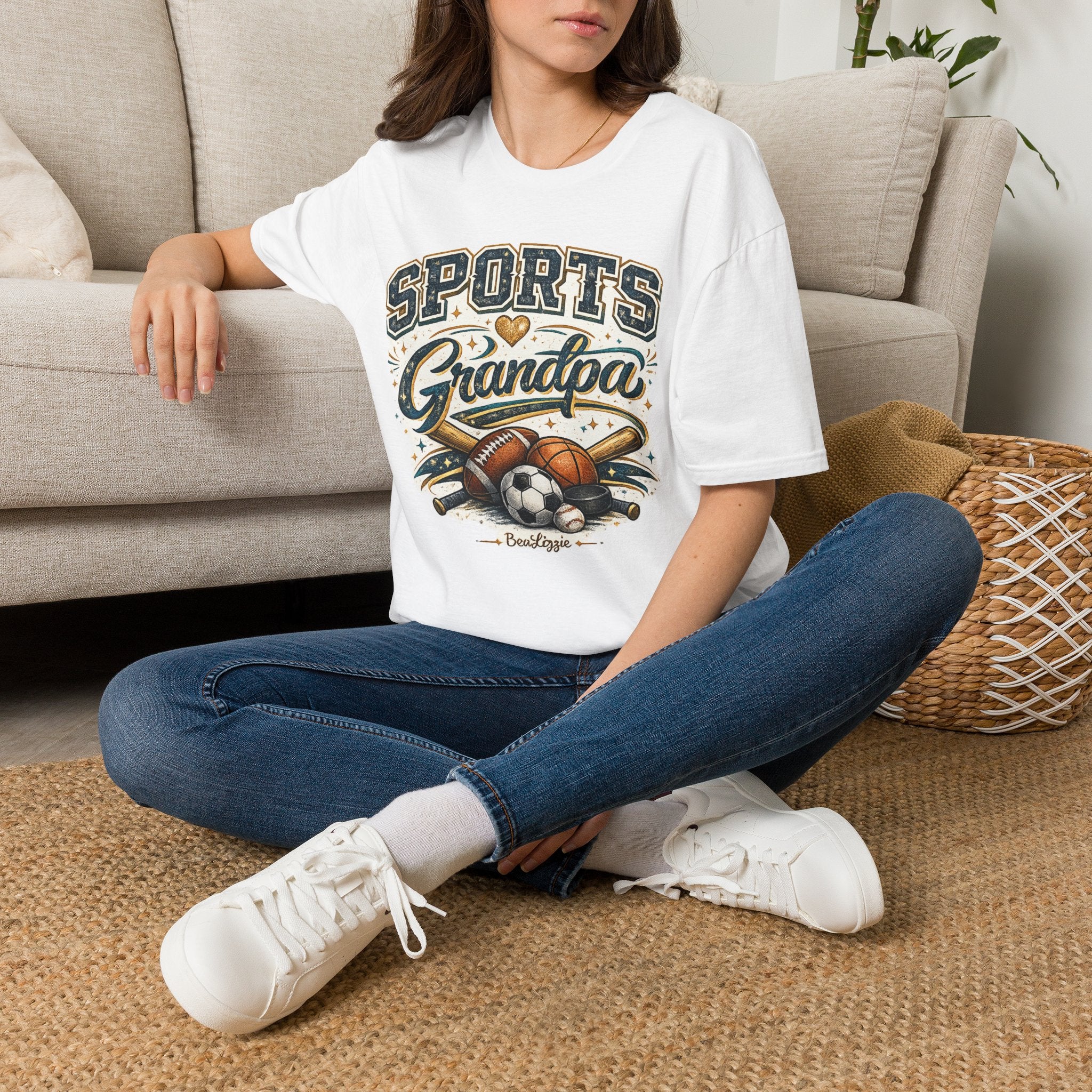 Sports Grandpa T-Shirt — Vintage Athletic Grandpa Gift