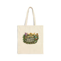 Canvas Tote Bag — "Allergic to Negative Energies" Spiritual Nature Shopper