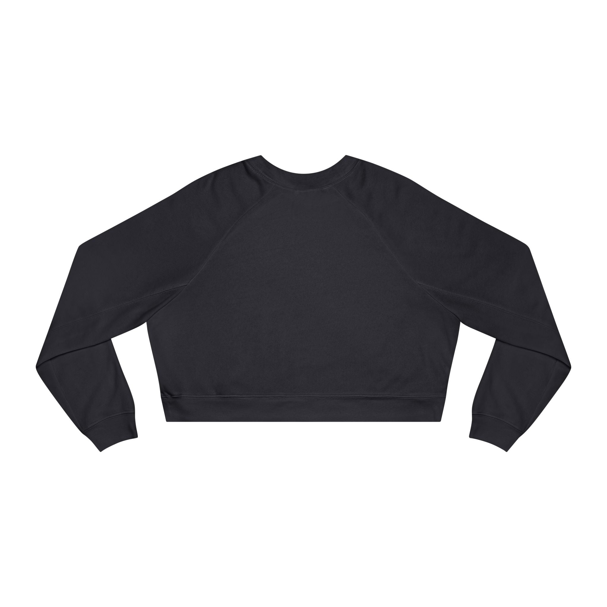 Cropped Fleece Pullover Elegant "BeaLizzie" Women's Crop Sweatshirt