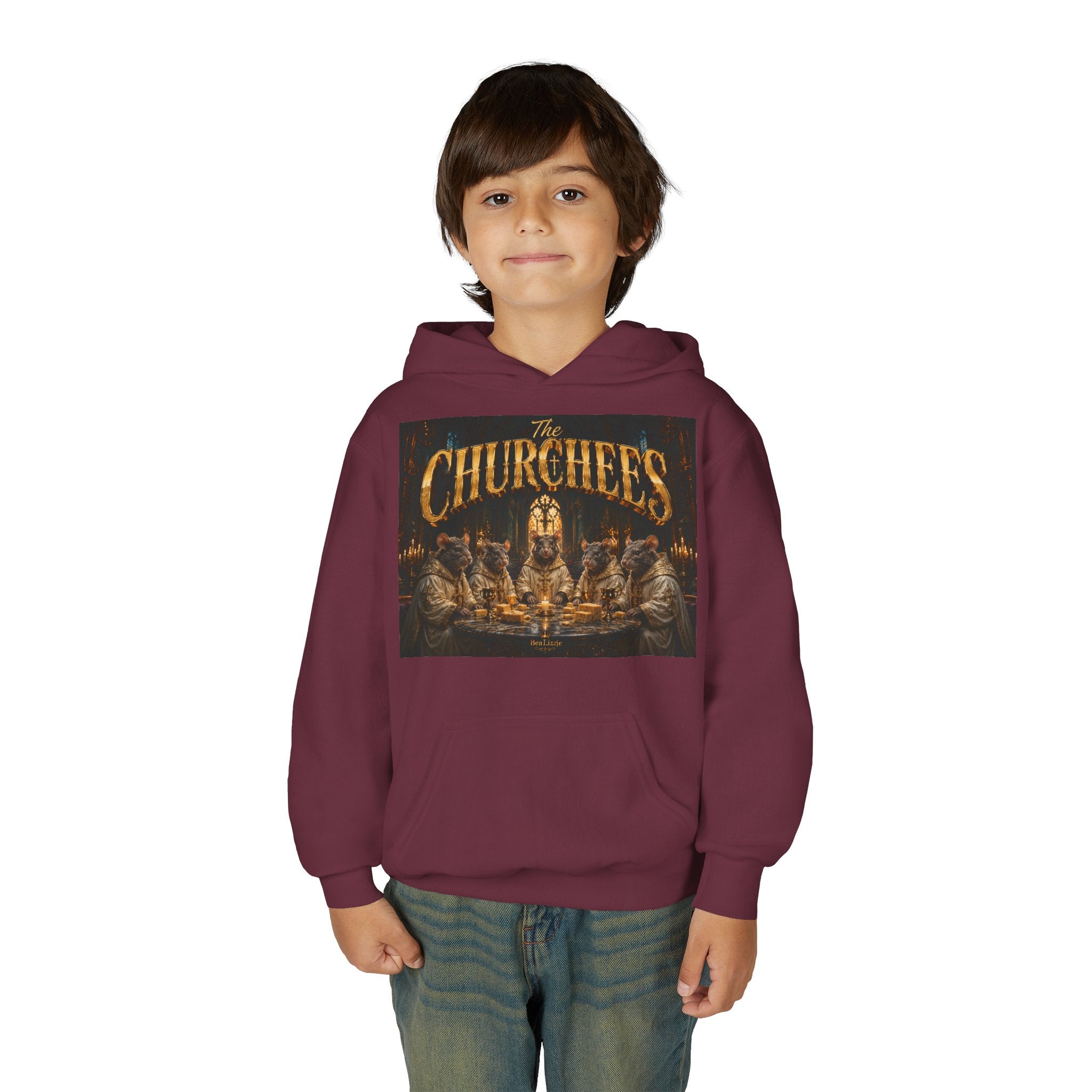Sweat à capuche enfant — Pull « The Churchees »