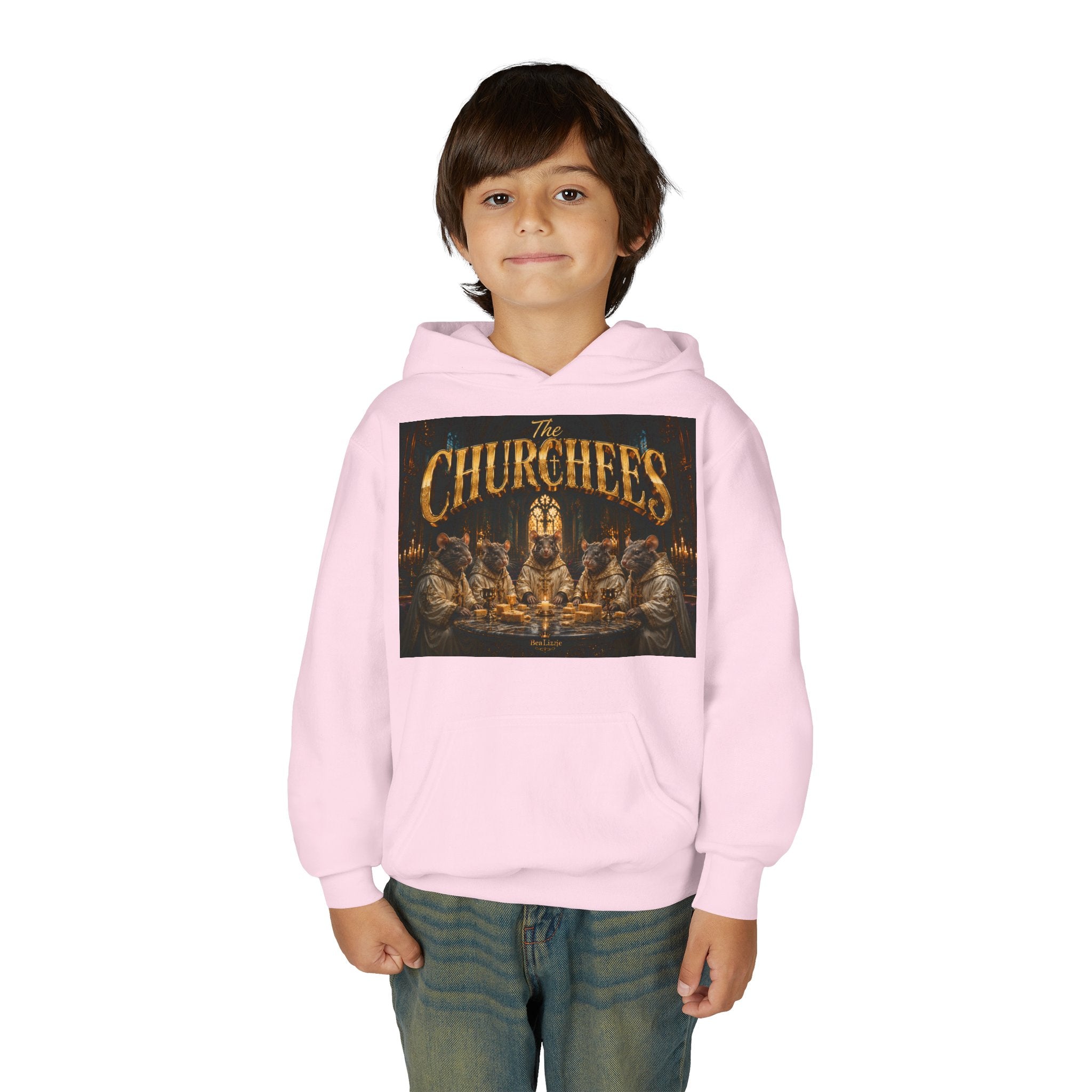 Sweat à capuche enfant — Pull « The Churchees »