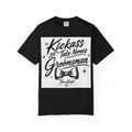 Kickass and Take Names Groomsman T-Shirt — Funny Bachelor Party Tee with Bow Tie Design