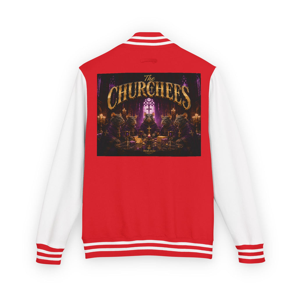 Letterman Jacket — The Churchchefs Band Logo Varsity Jacket