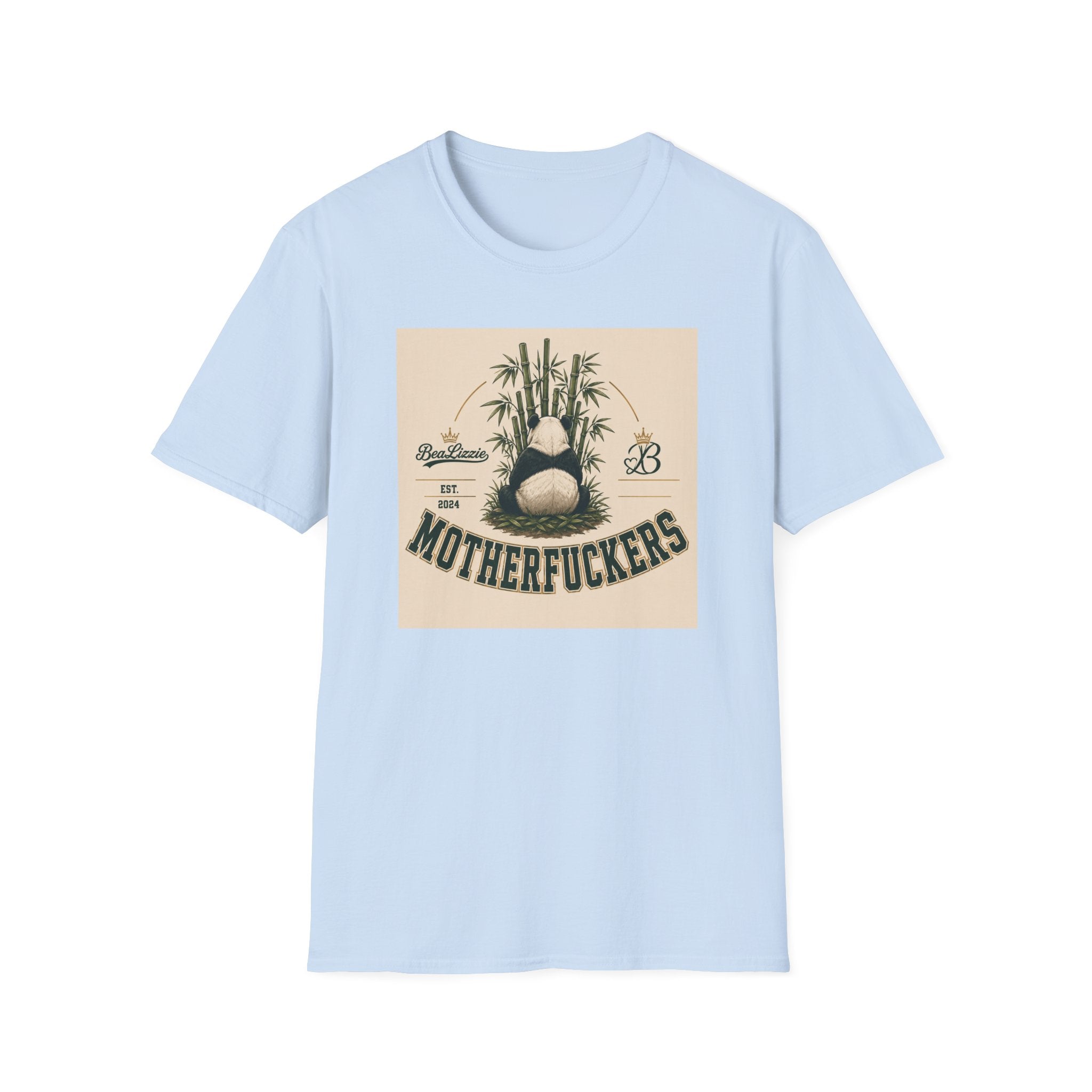 Panda Bamboo 'Motherfuckers' Graphic T-Shirt