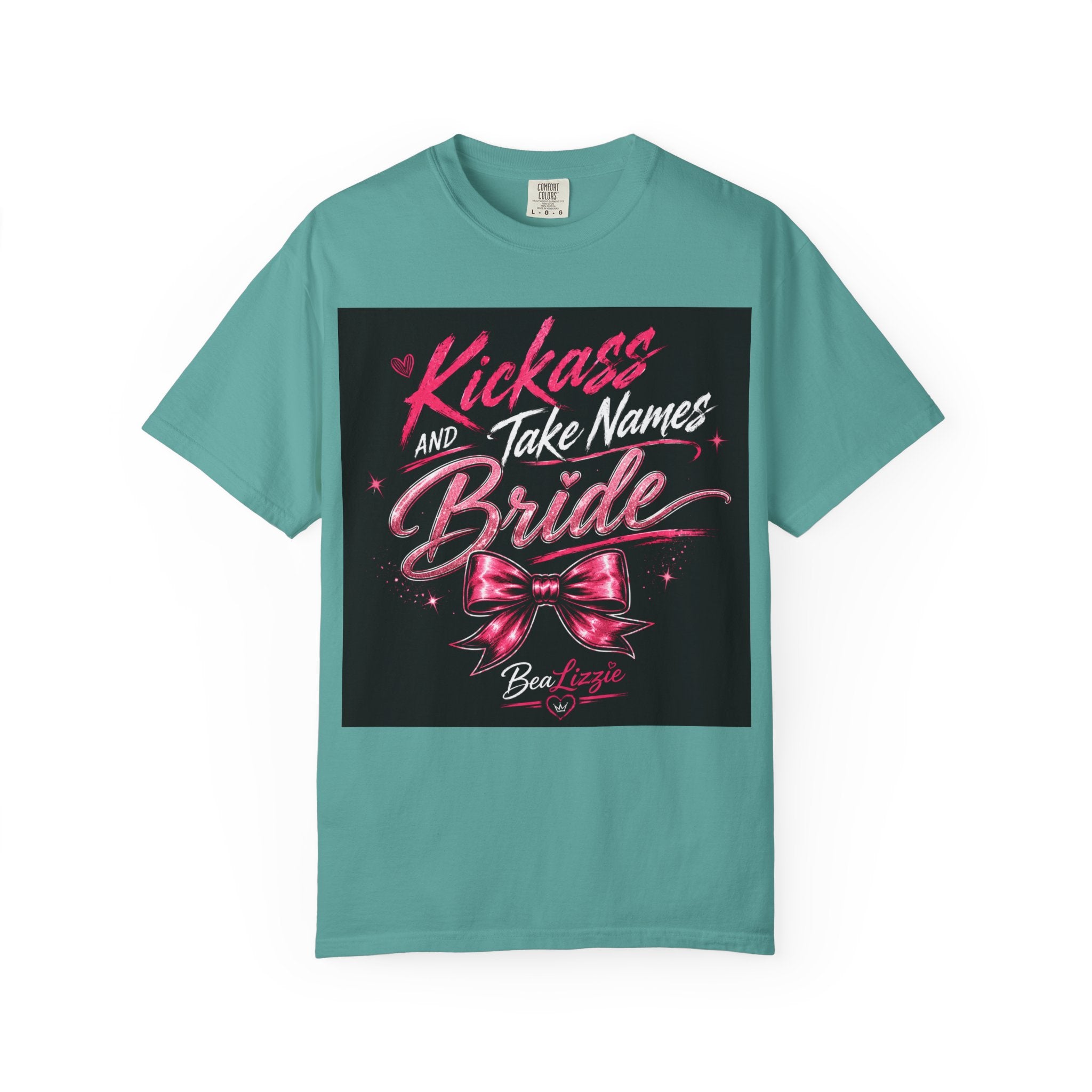 Bride 'Kick Ass and Take Names' Graphic Tee — Bachelorette Party Shirt
