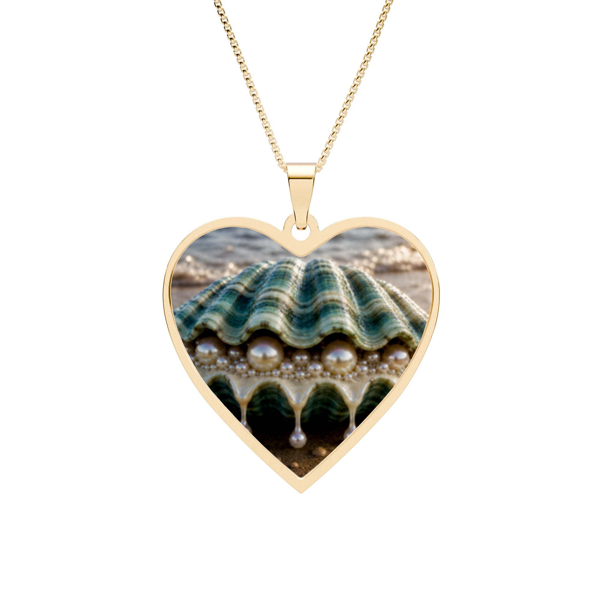 Heart Photo Pendant - Personalized Heart Frame Necklace for Loved Ones