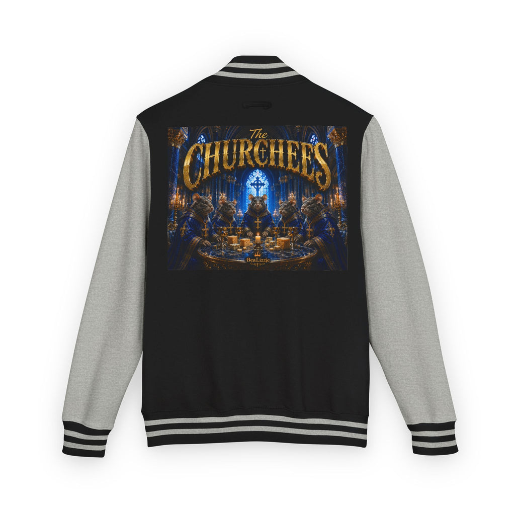 The Churchees Logo Letterman Jacket — Retro Band Varsity Jacket