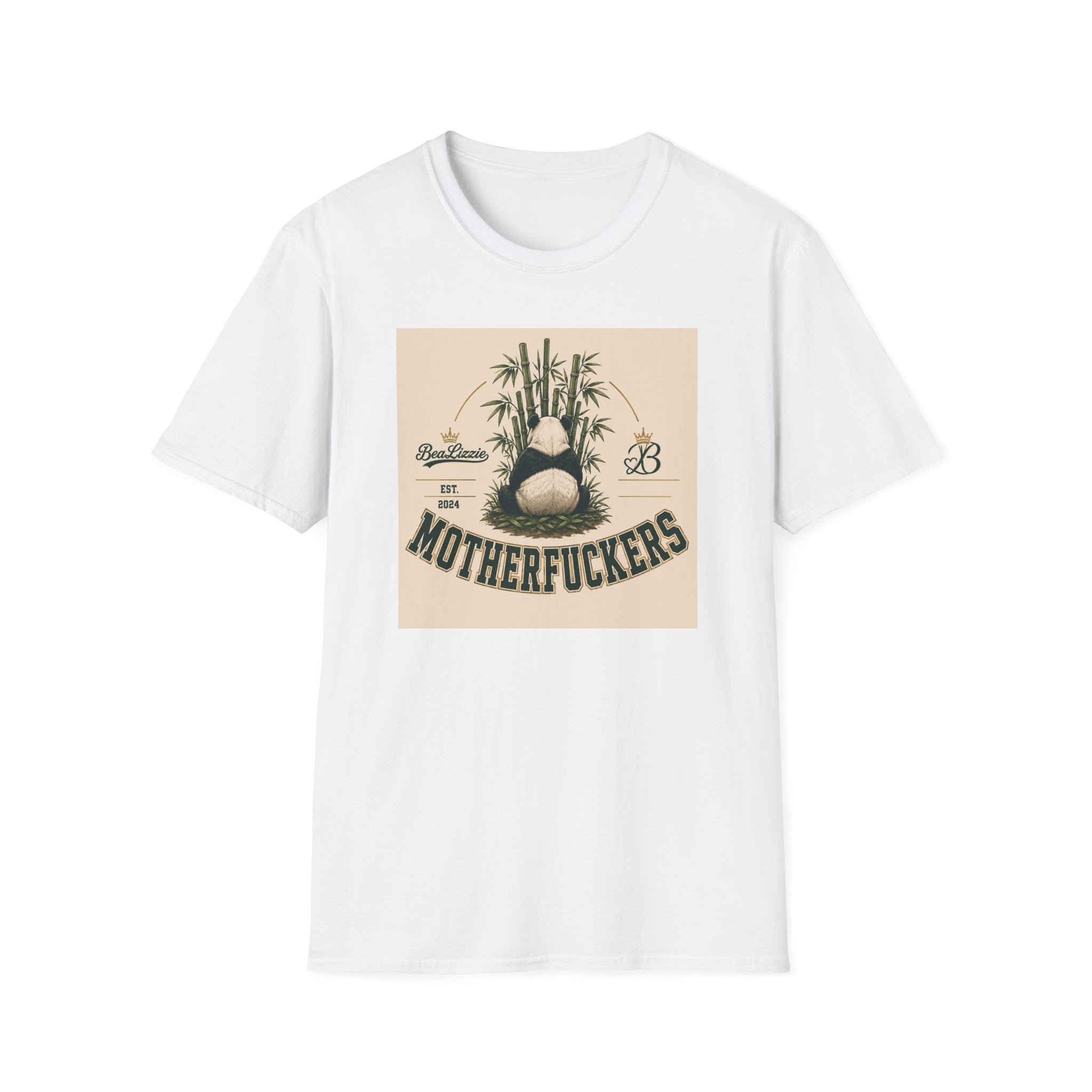 Panda Bamboo 'Motherfuckers' Graphic T-Shirt