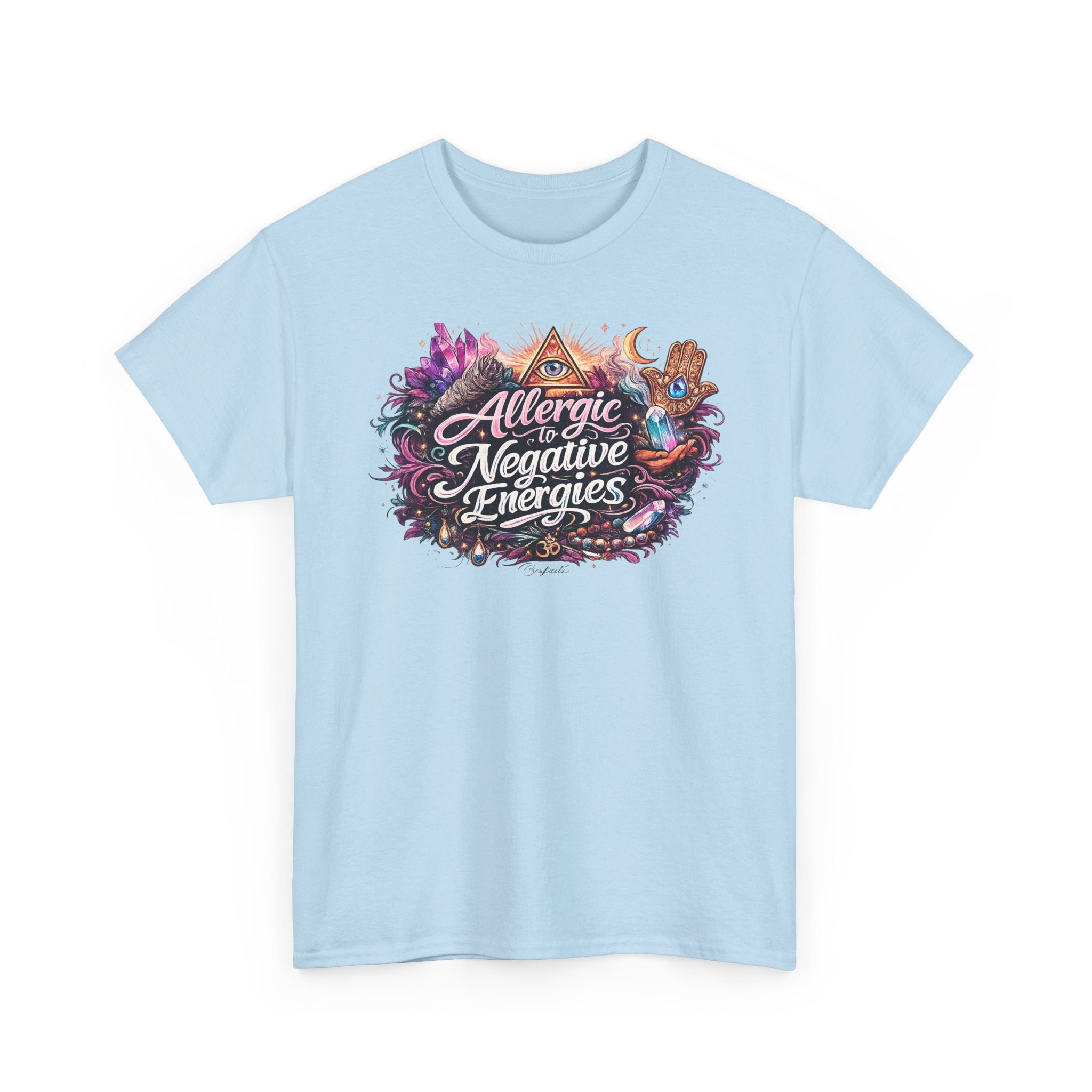 Allergic to Negative Energies T-Shirt — Positive Vibes Graphic Tee
