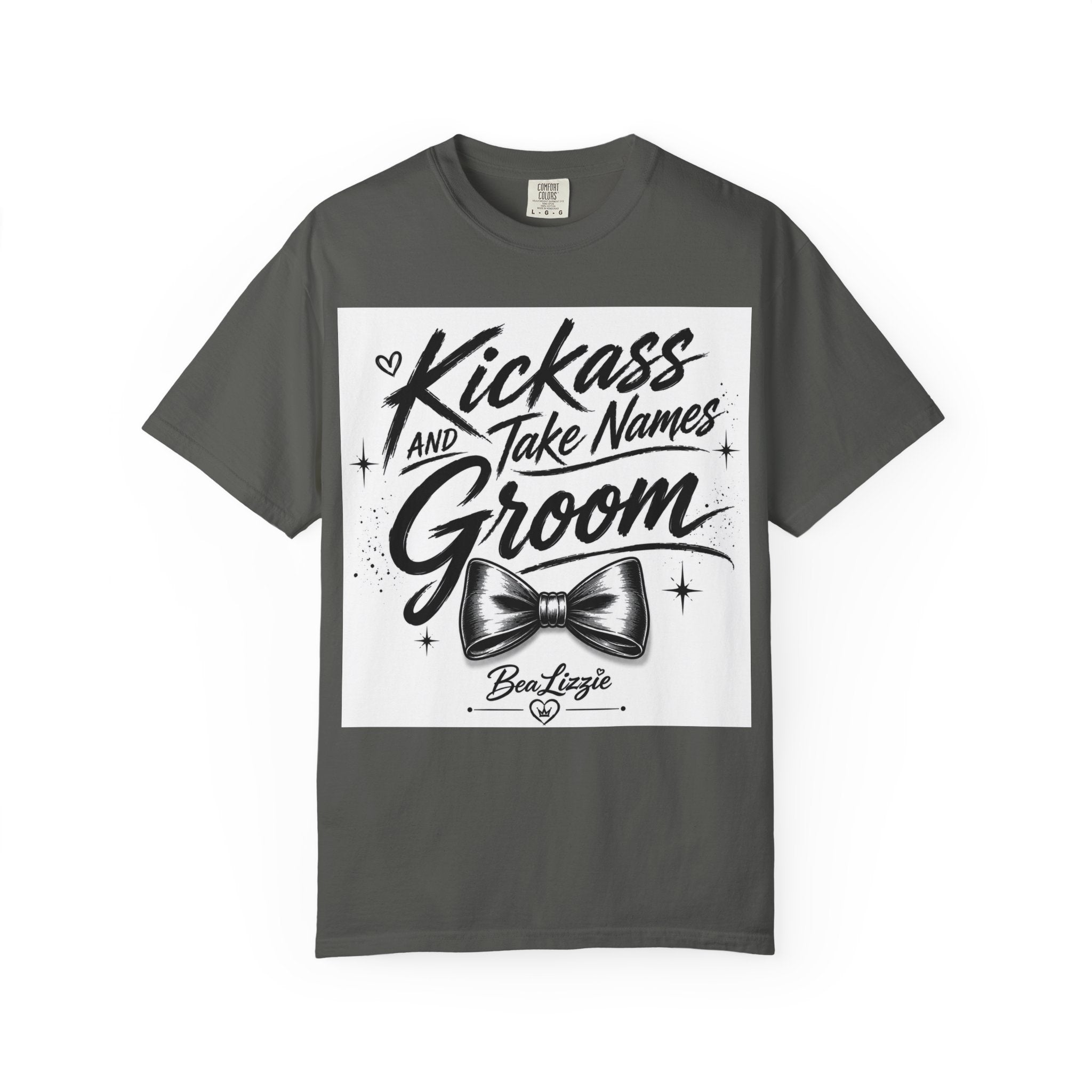 Groom 'Kickass and Take Names' Graphic T-Shirt