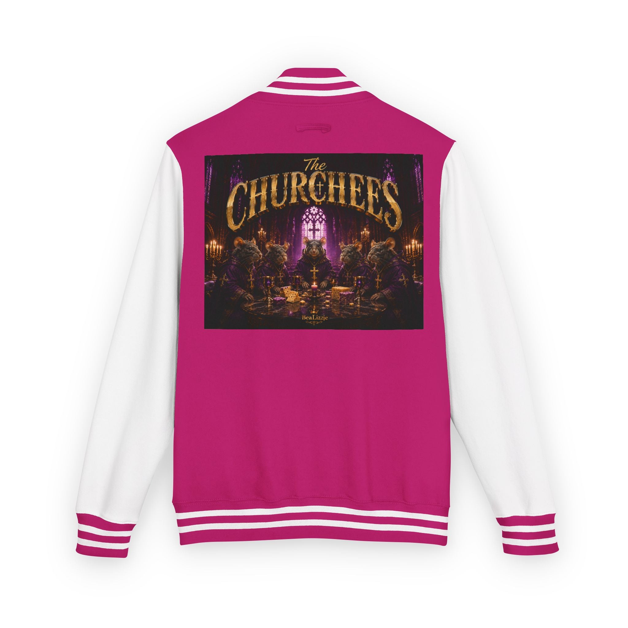 Letterman Jacket — The Churchchefs Band Logo Varsity Jacket