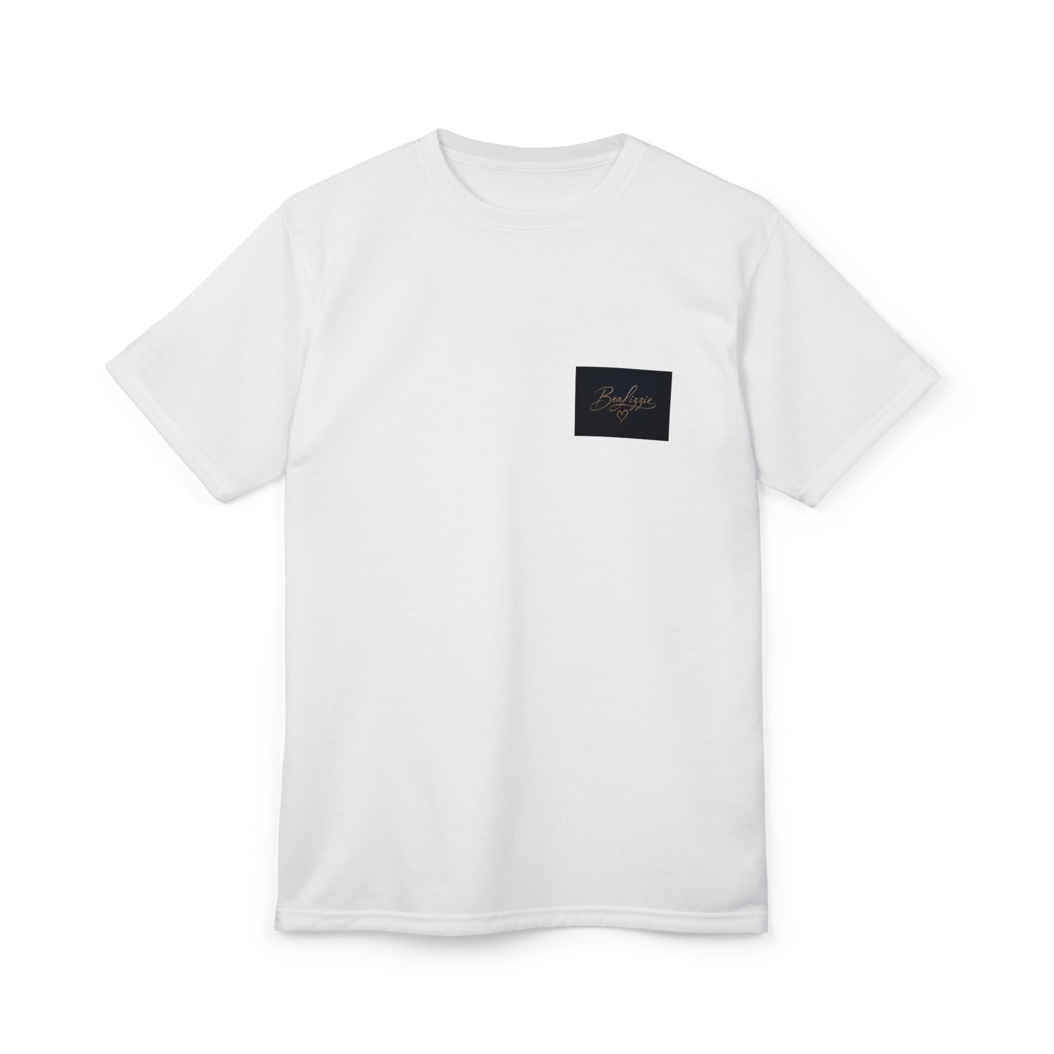 Minimal Script Pocket Tee — 'Breathe' Casual Unisex T‑Shirt
