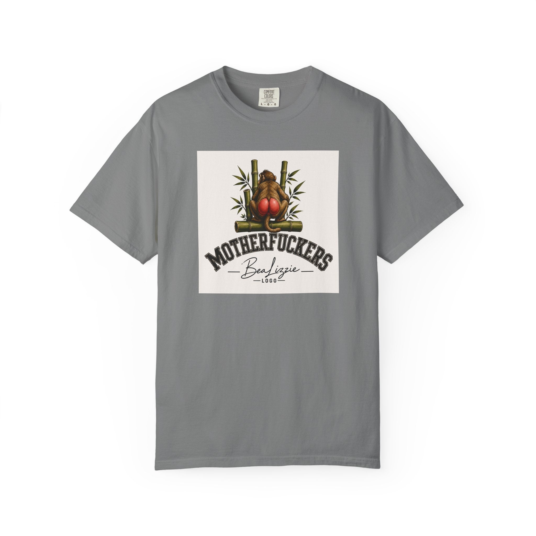 Motherfuckers Buddha Graphic T-Shirt — Retro Buddha & Bamboo Illustration Tee