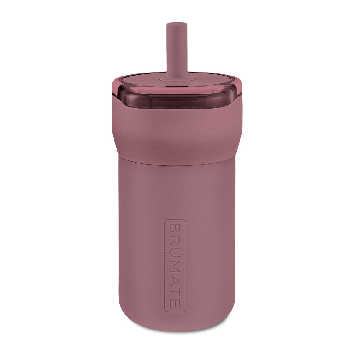 Kids 12oz Leakproof Straw Tumbler — Engraved Nature Icons, Child-Friendly Travel Cup