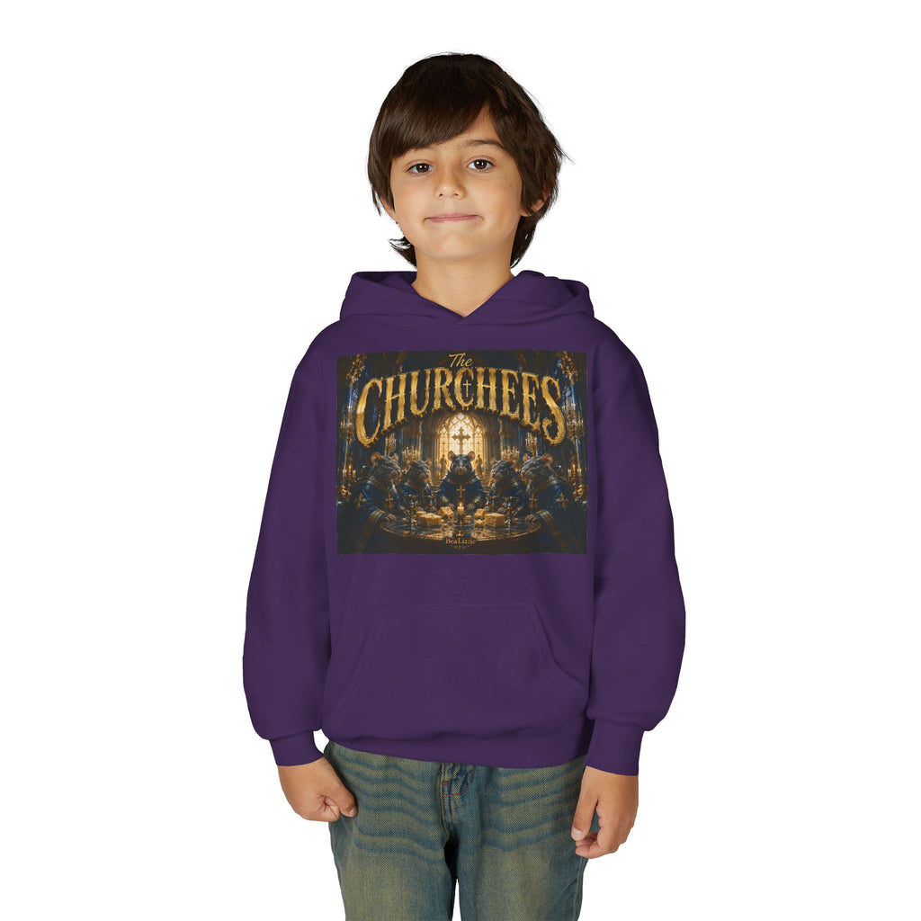 Sweat à capuche enfant – Sweat-shirt à motif « CHURCHEES »