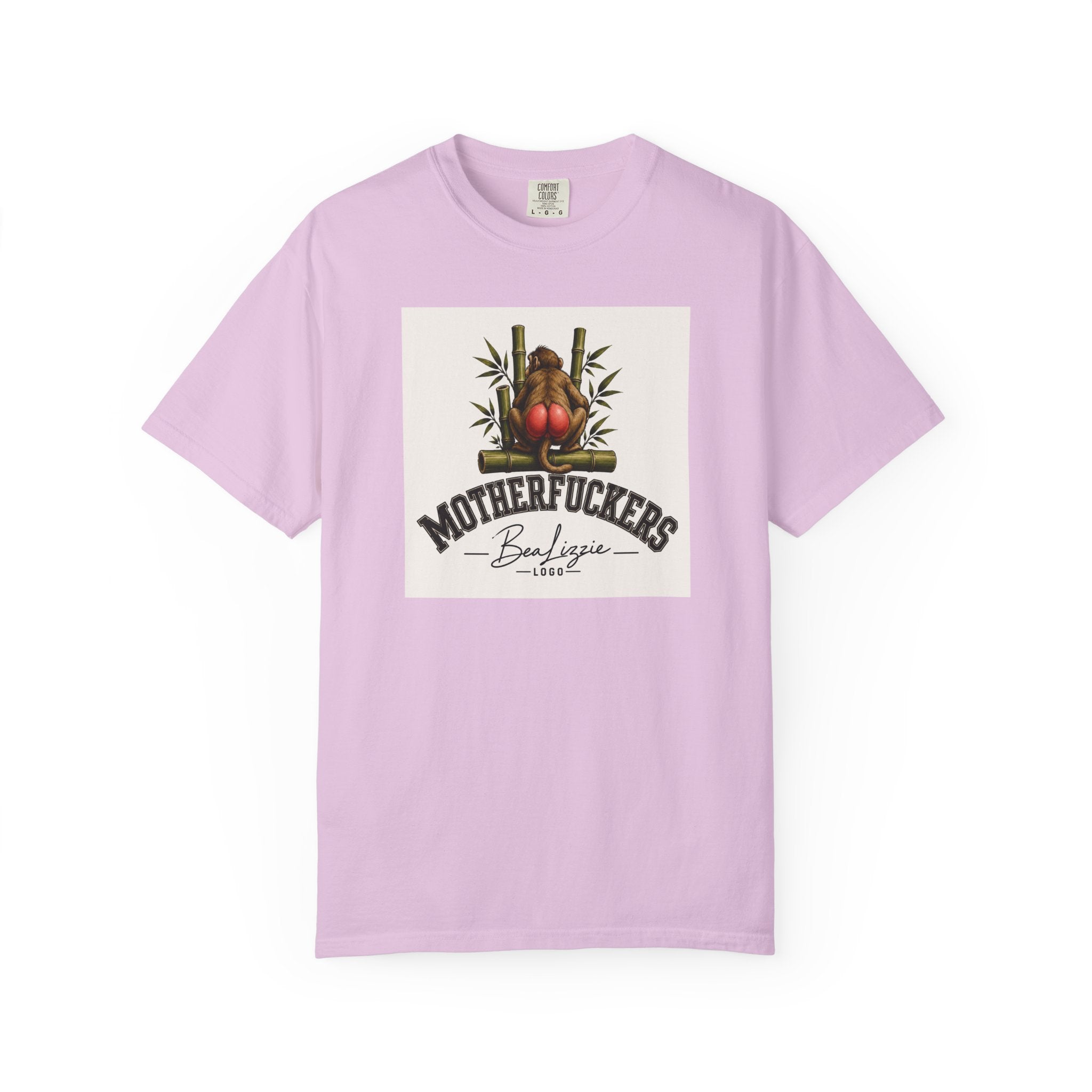 Motherfuckers Buddha Graphic T-Shirt — Retro Buddha & Bamboo Illustration Tee