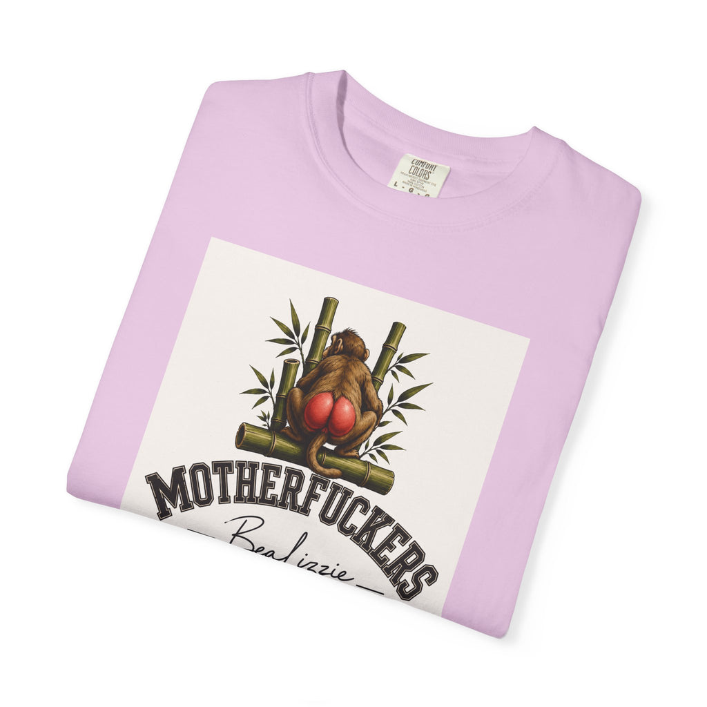 Motherfuckers Buddha Graphic T-Shirt — Retro Buddha & Bamboo Illustration Tee