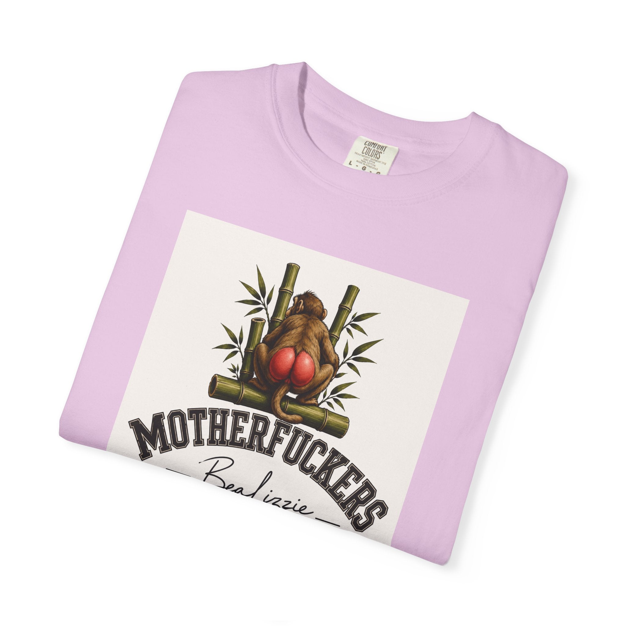 Motherfuckers Buddha Graphic T-Shirt — Retro Buddha & Bamboo Illustration Tee