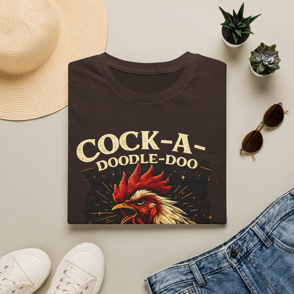 Cock-a-Doodle-Doo Bitch T-Shirt — Funny Rooster Graphic Tee
