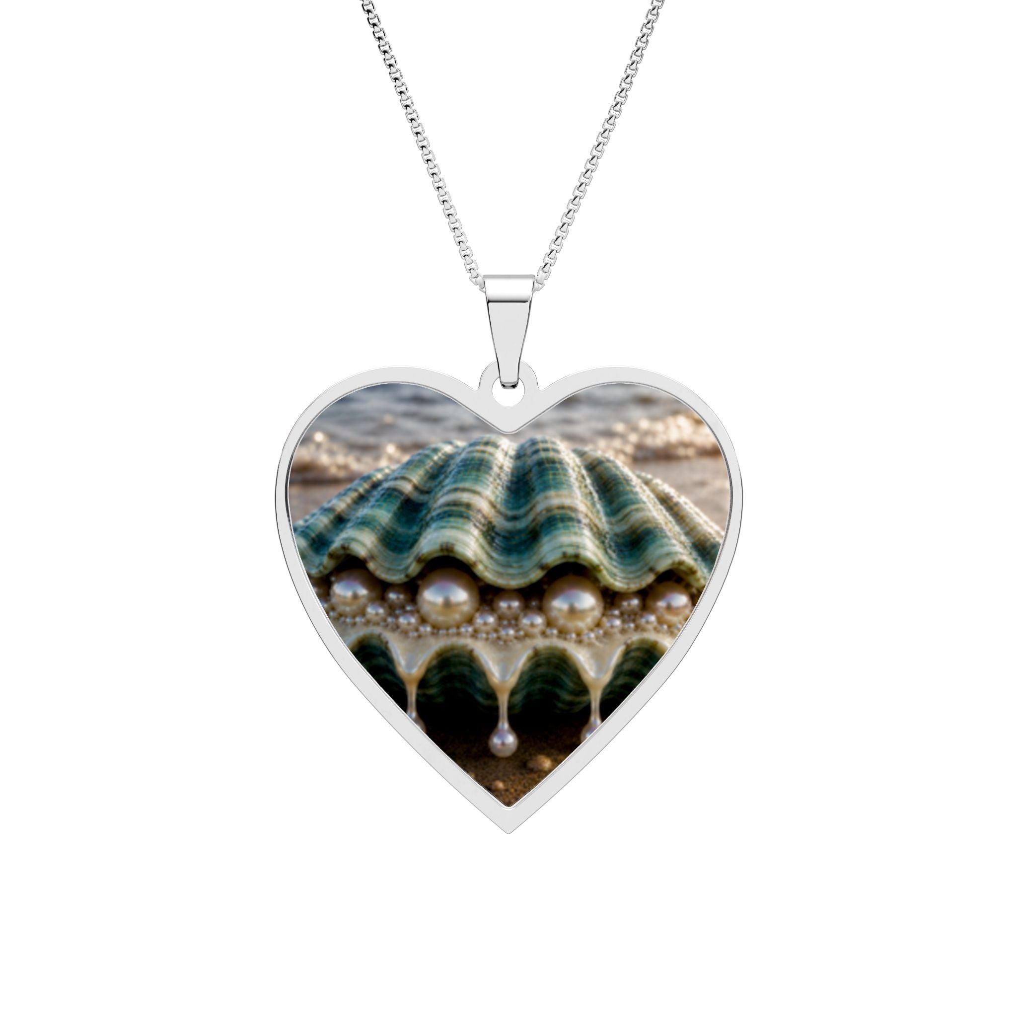 Heart Photo Pendant - Personalized Heart Frame Necklace for Loved Ones