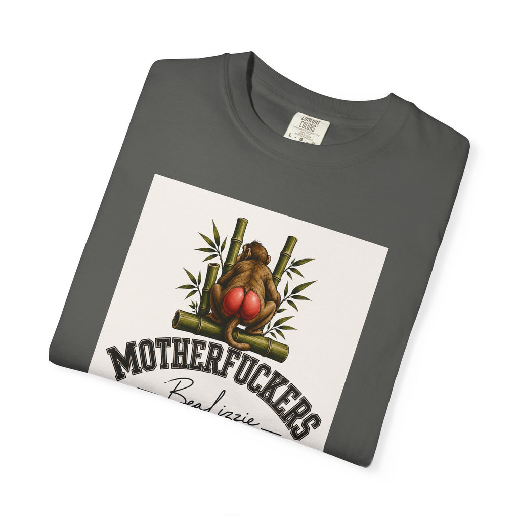 Motherfuckers Buddha Graphic T-Shirt — Retro Buddha & Bamboo Illustration Tee